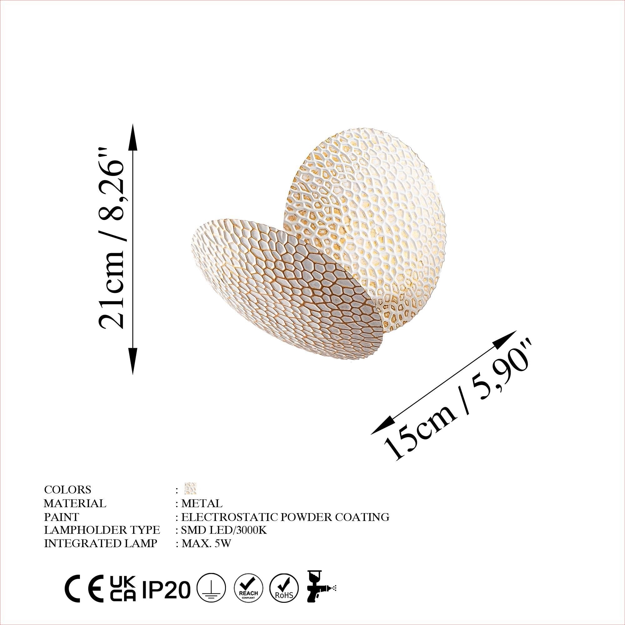 Apollo 13646 Led Aplik Duvar Aydınlatma