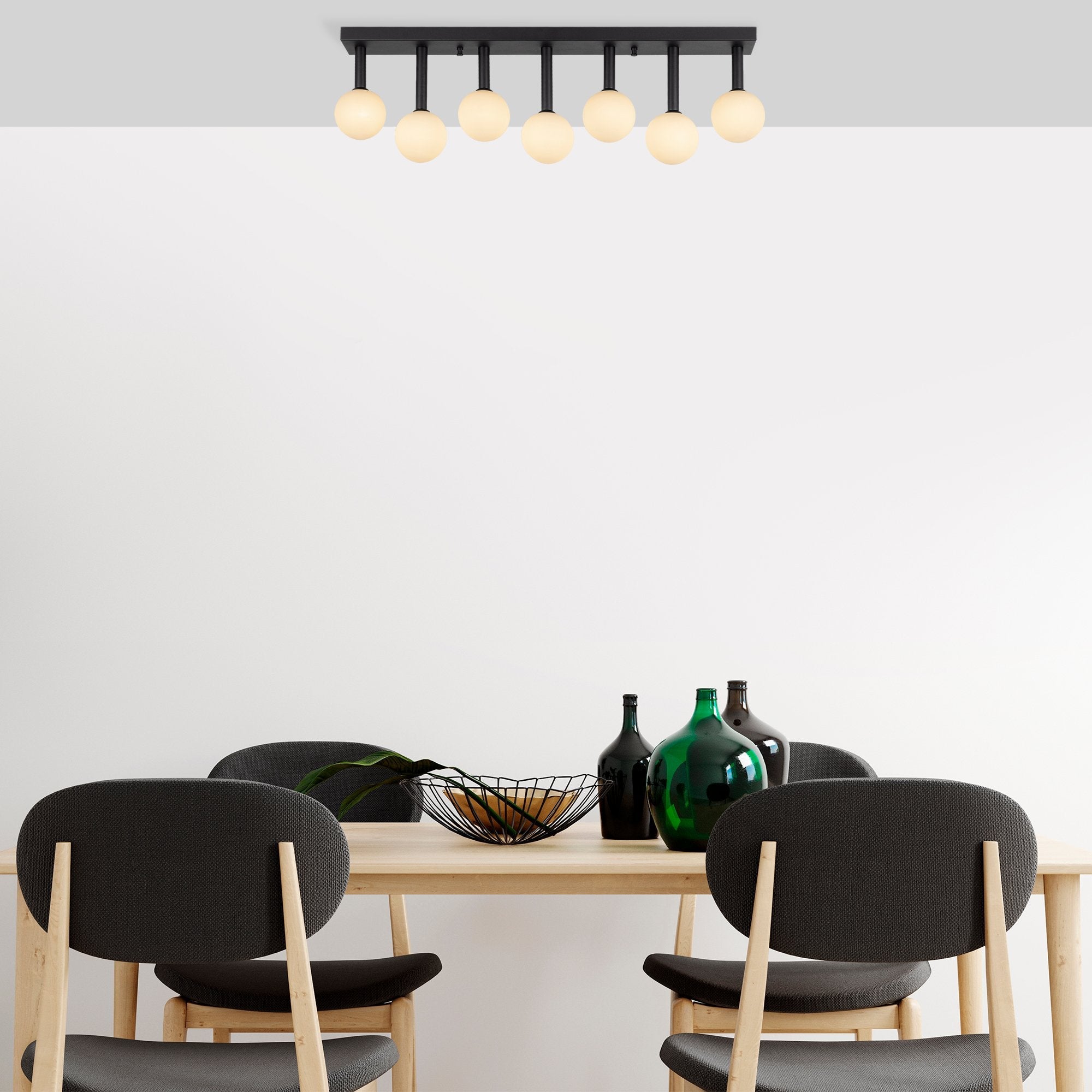 Bower 11760 Cam Plafonyer Aydınlatma