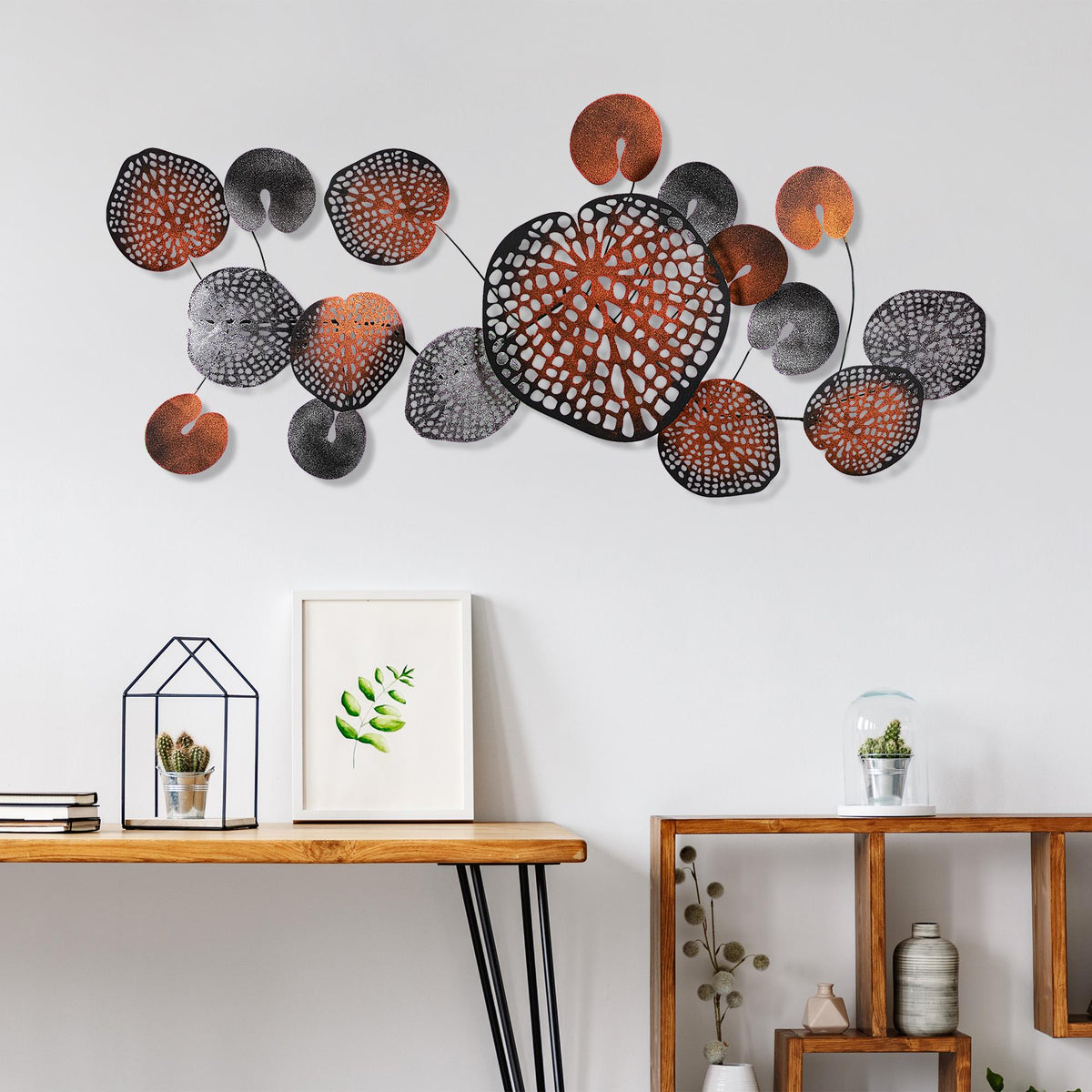 Bys-118-A Dekoratif Metal Duvar Tablosu