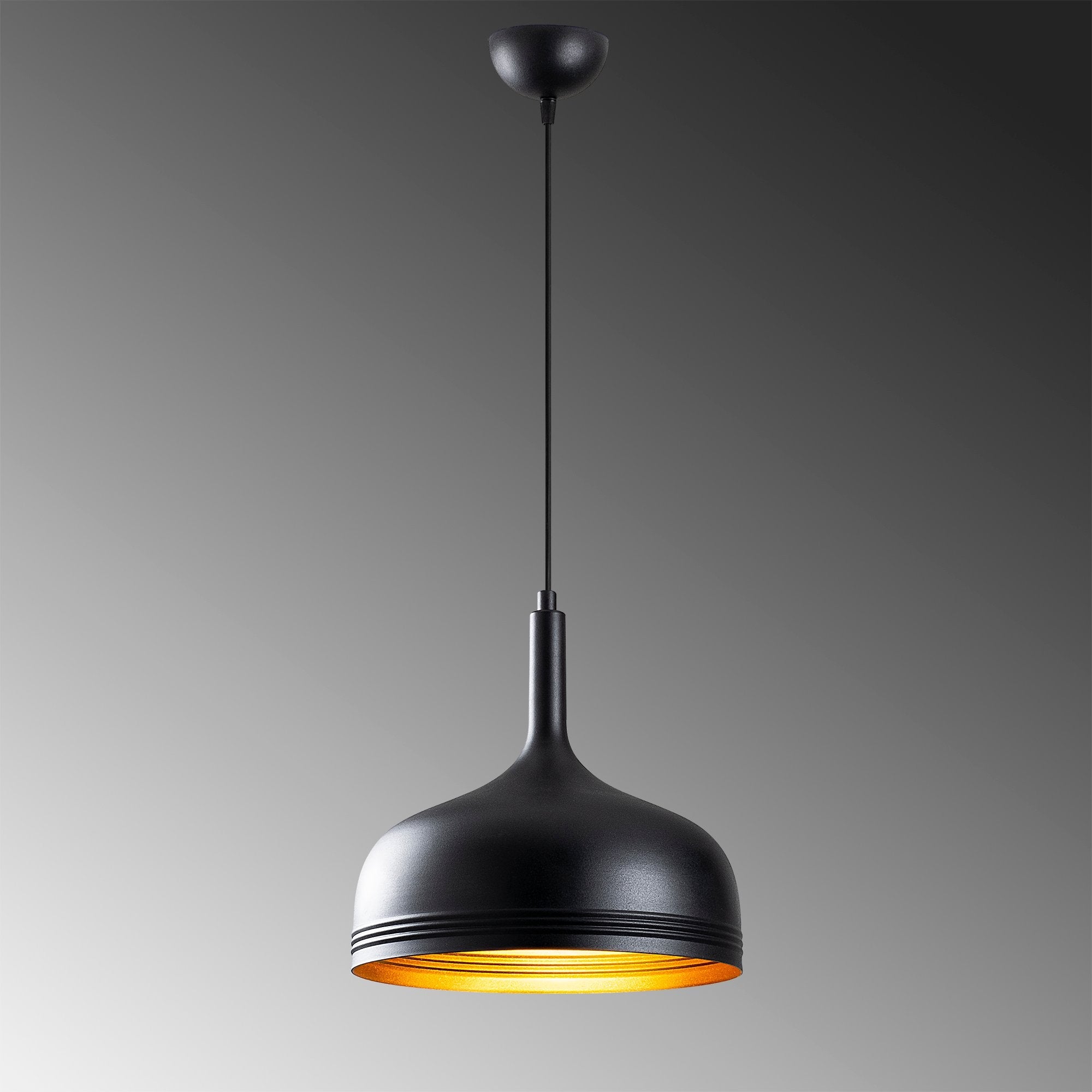 Cedar 187 Black 1 Sıvama Sarkıt Aydınlatma