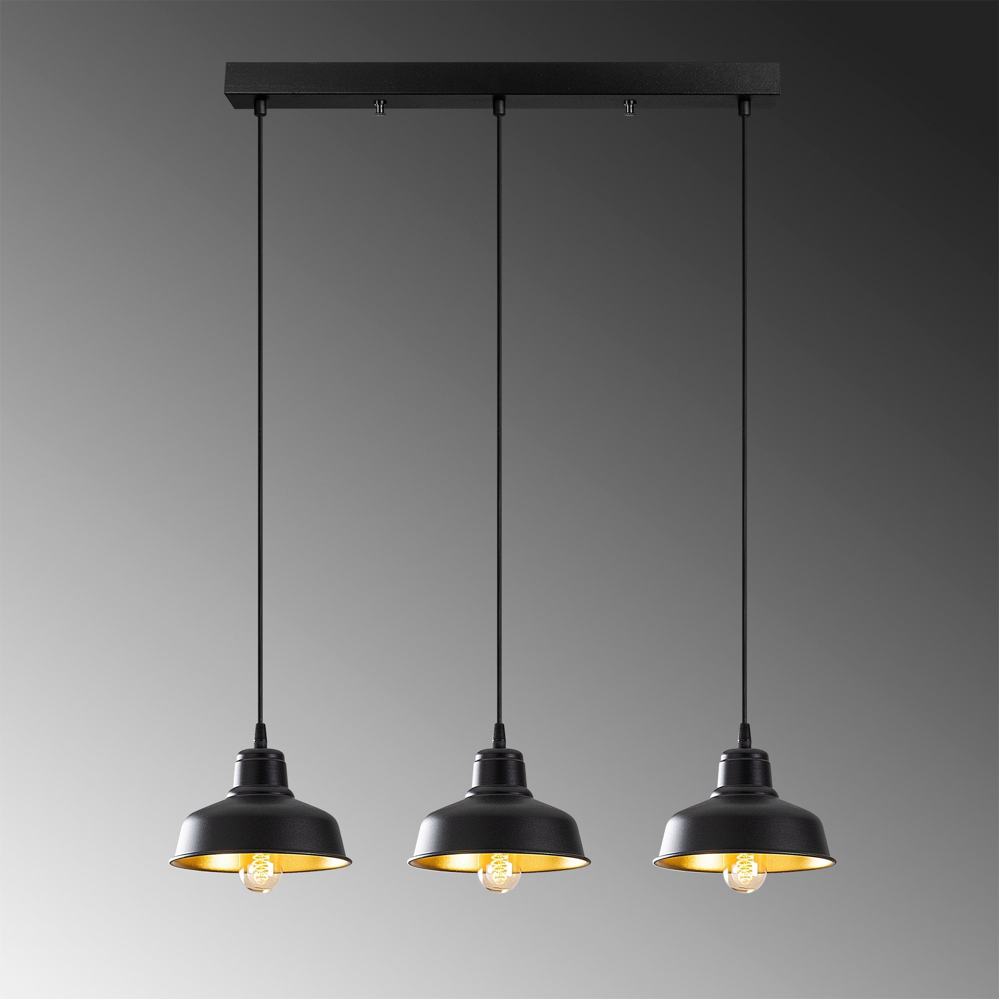 Comet 181 Black 2 Sıvama Sarkıt Aydınlatma