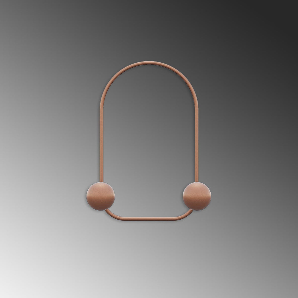 Amt-009-C Dekoratif Metal Askılık