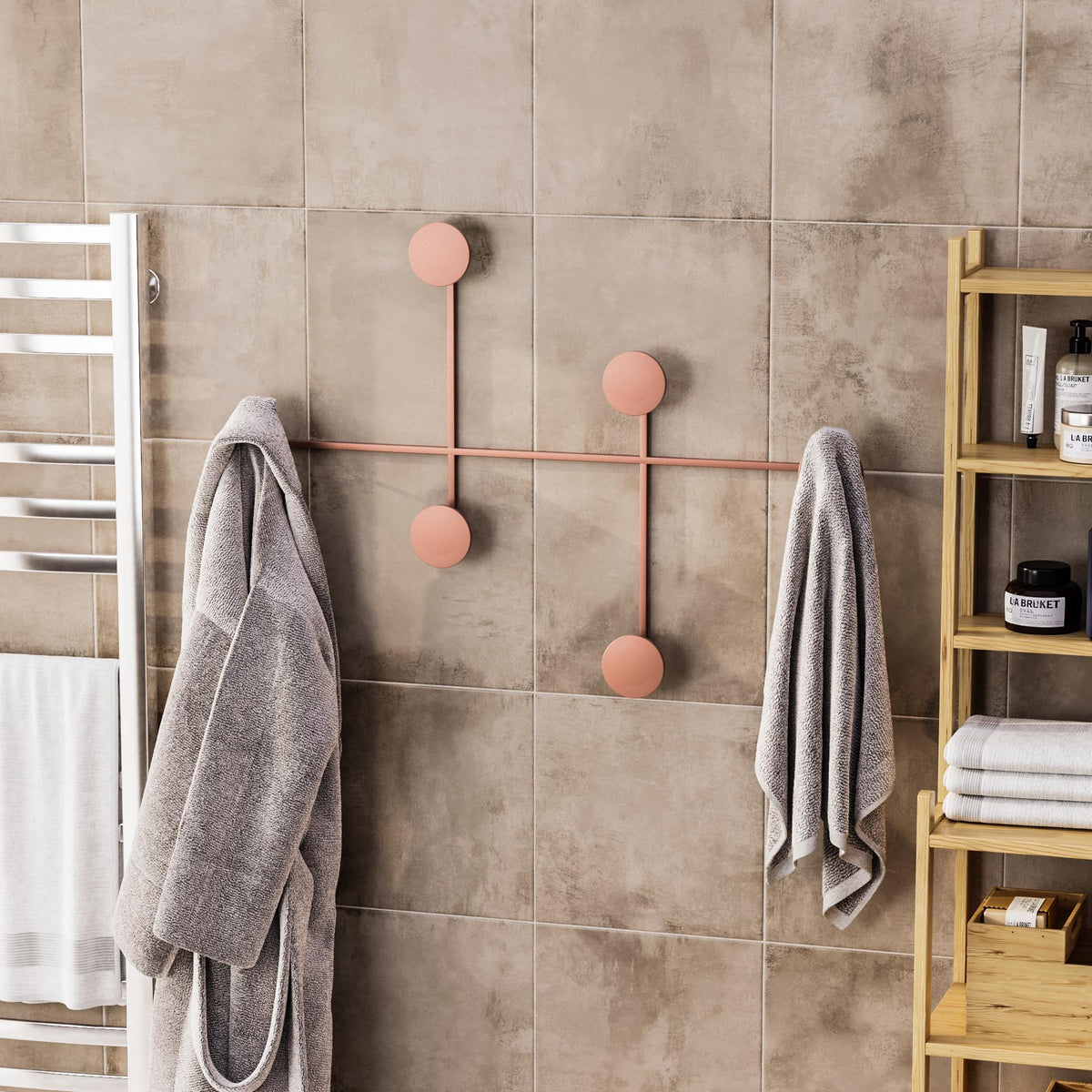 Amt-003-C Dekoratif Metal Askılık