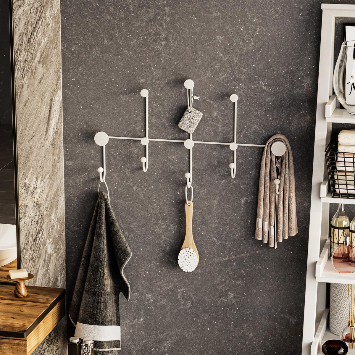Amt-002-B Dekoratif Metal Askılık