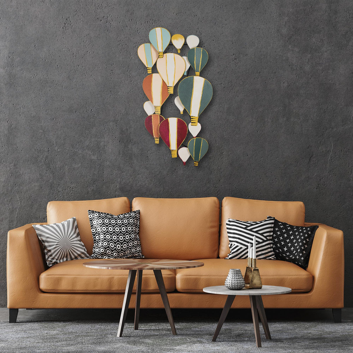 Bys-070 Dekoratif Metal Duvar Tablosu