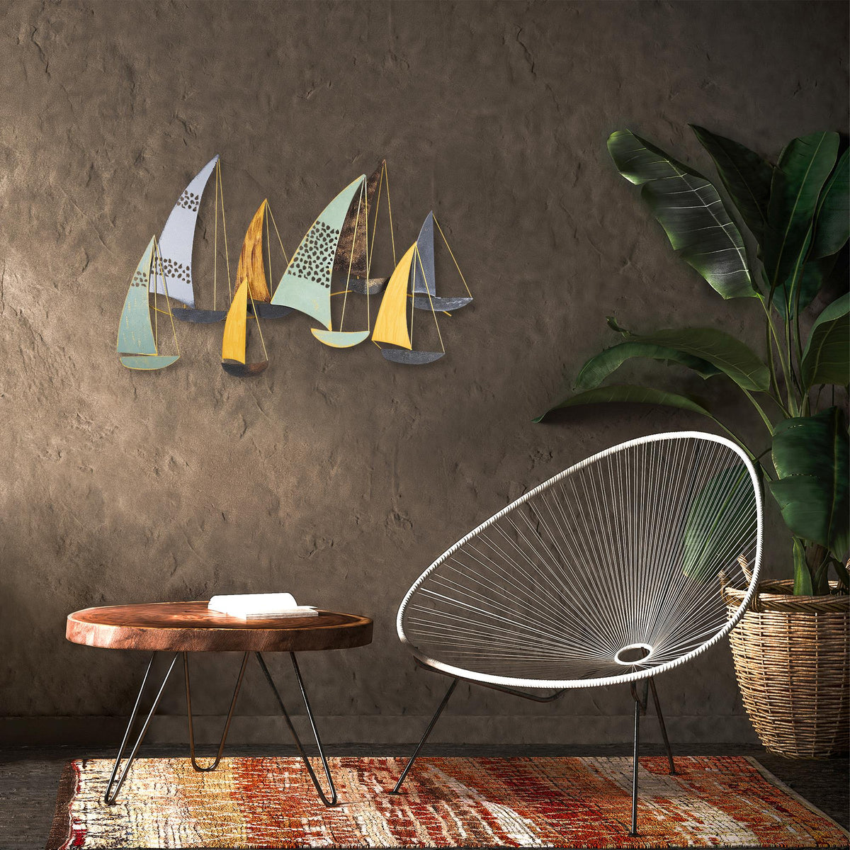 Bys-043 Dekoratif Metal Duvar Tablosu