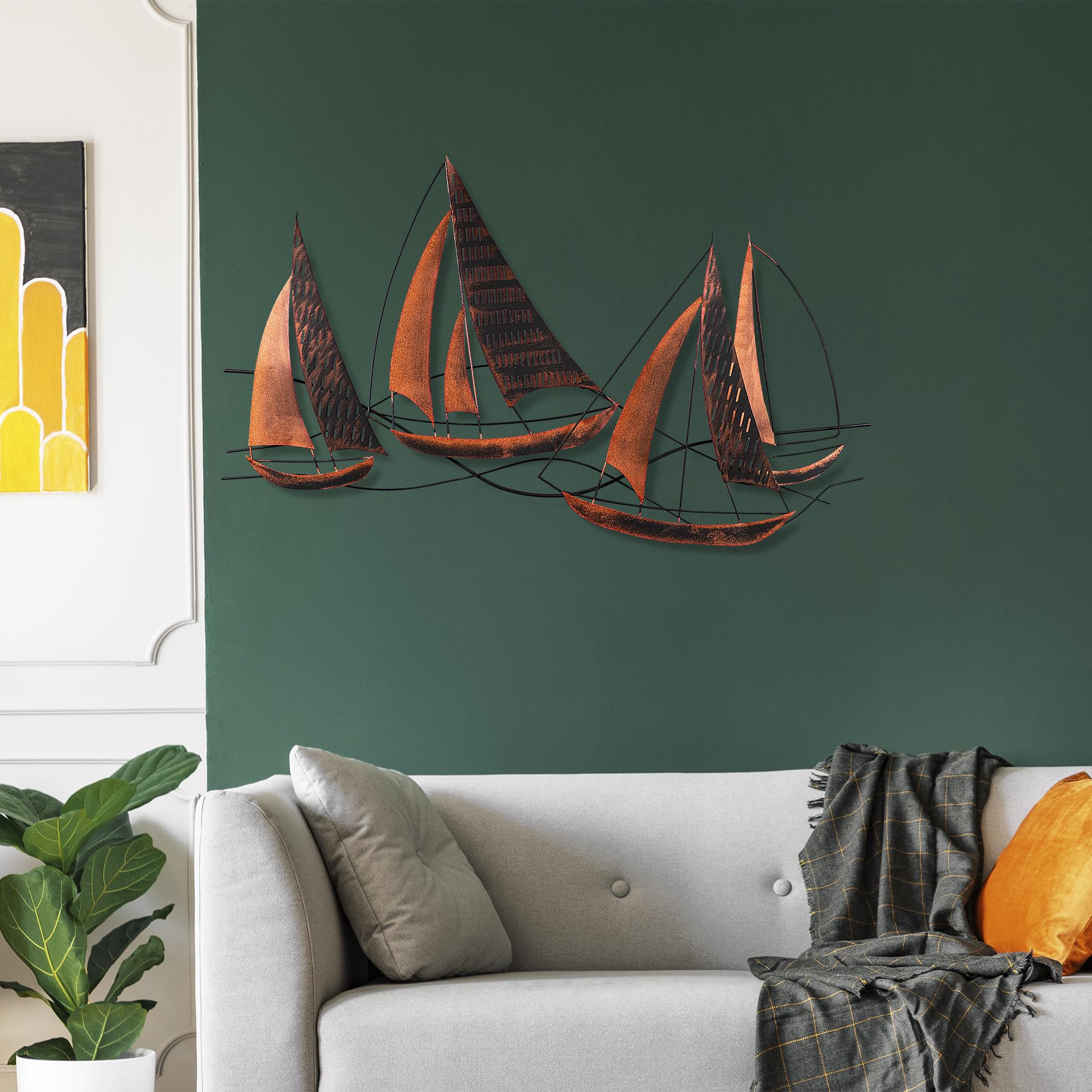 Bys-071-A Dekoratif Metal Duvar Tablosu