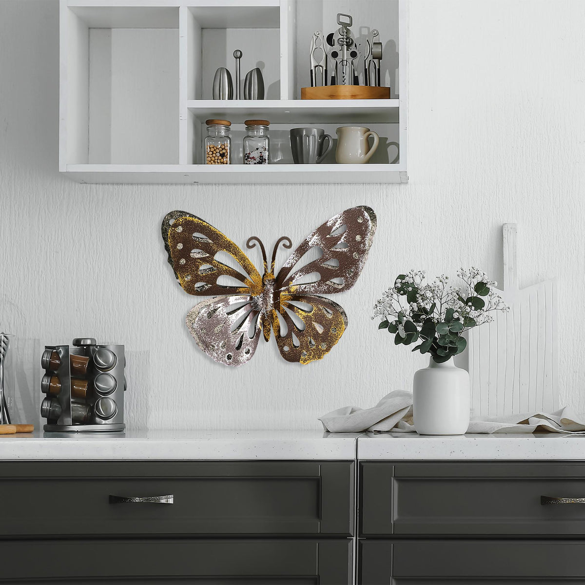 Bys-107 Dekoratif Metal Duvar Tablosu