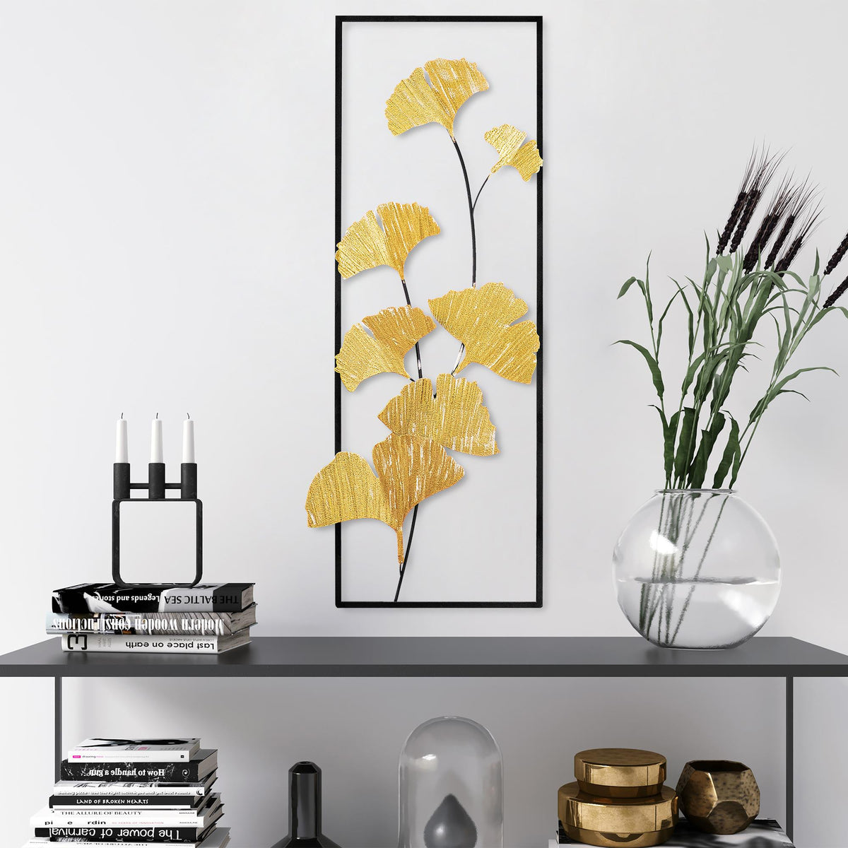 Bys-081-A Dekoratif Metal Duvar Tablosu