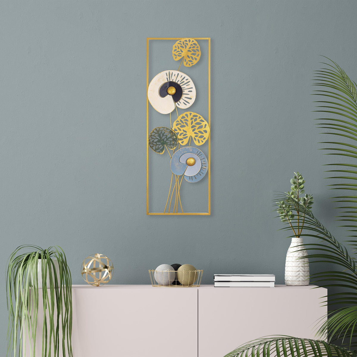 Bys-079 Dekoratif Metal Duvar Tablosu