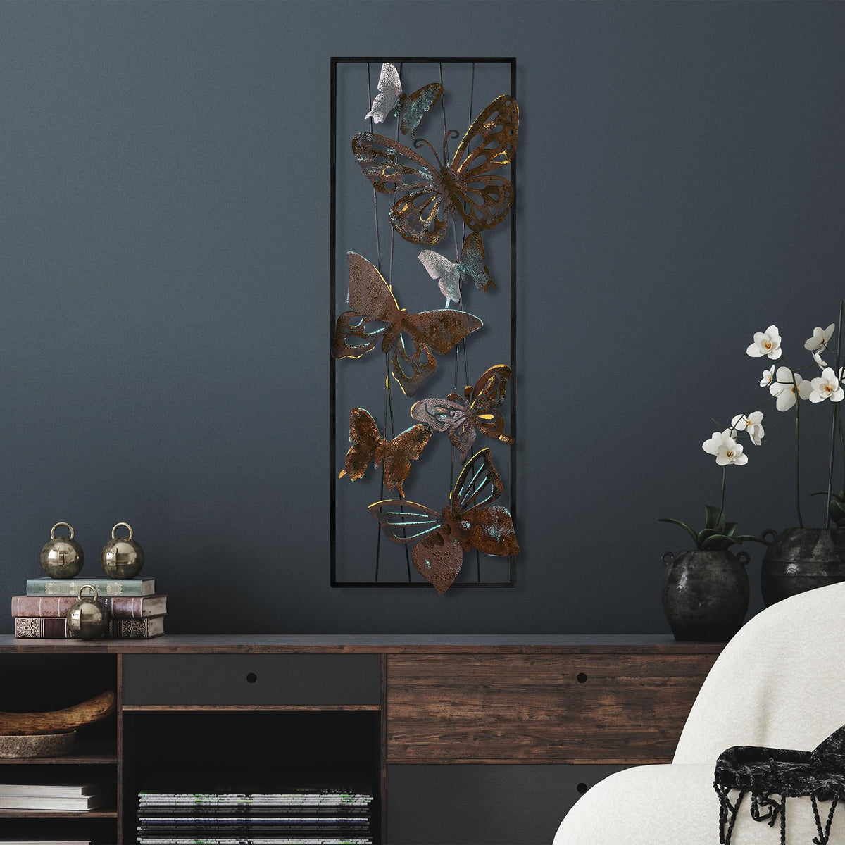 Bys-028-B Dekoratif Metal Duvar Tablosu