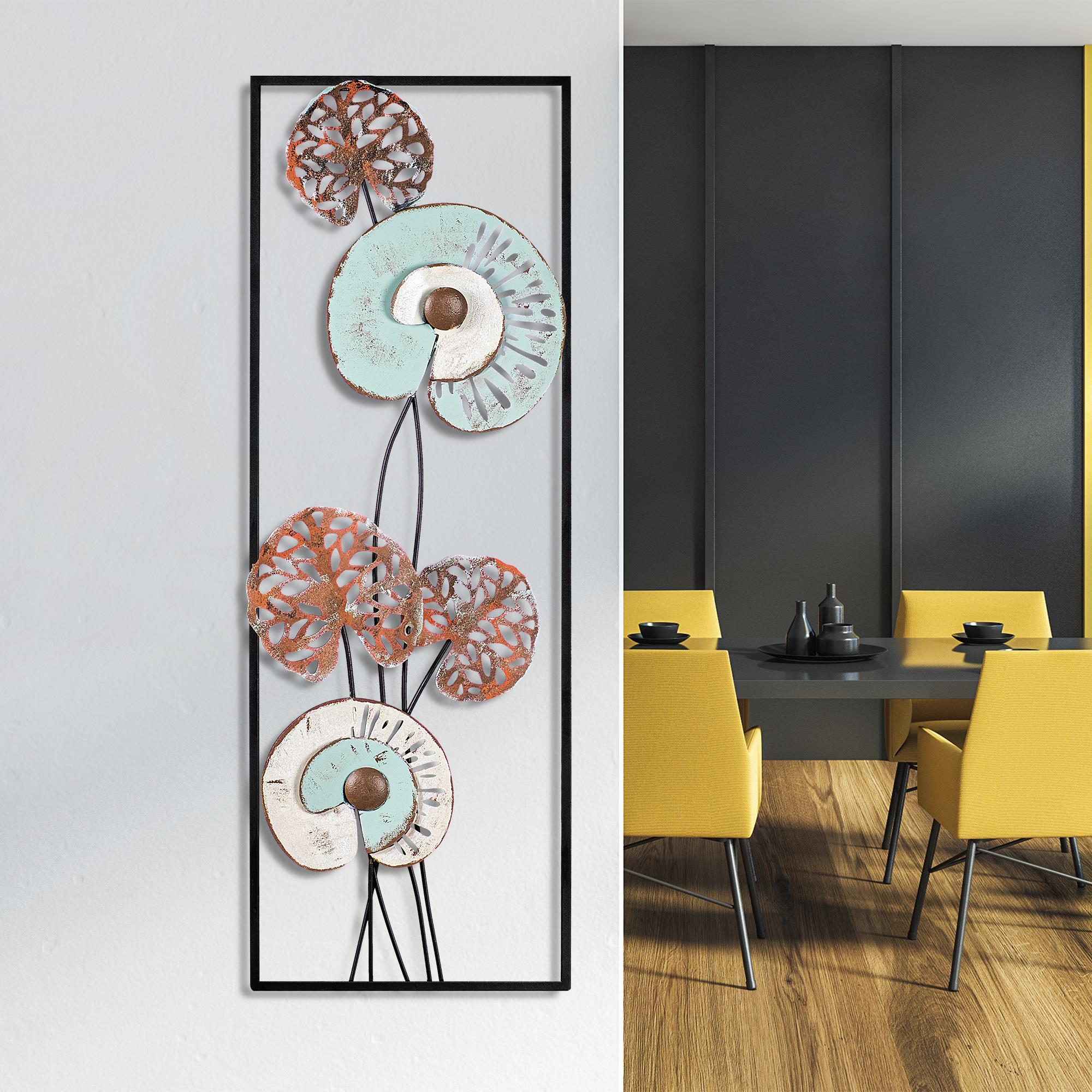 Bys-078-A Dekoratif Metal Duvar Tablosu