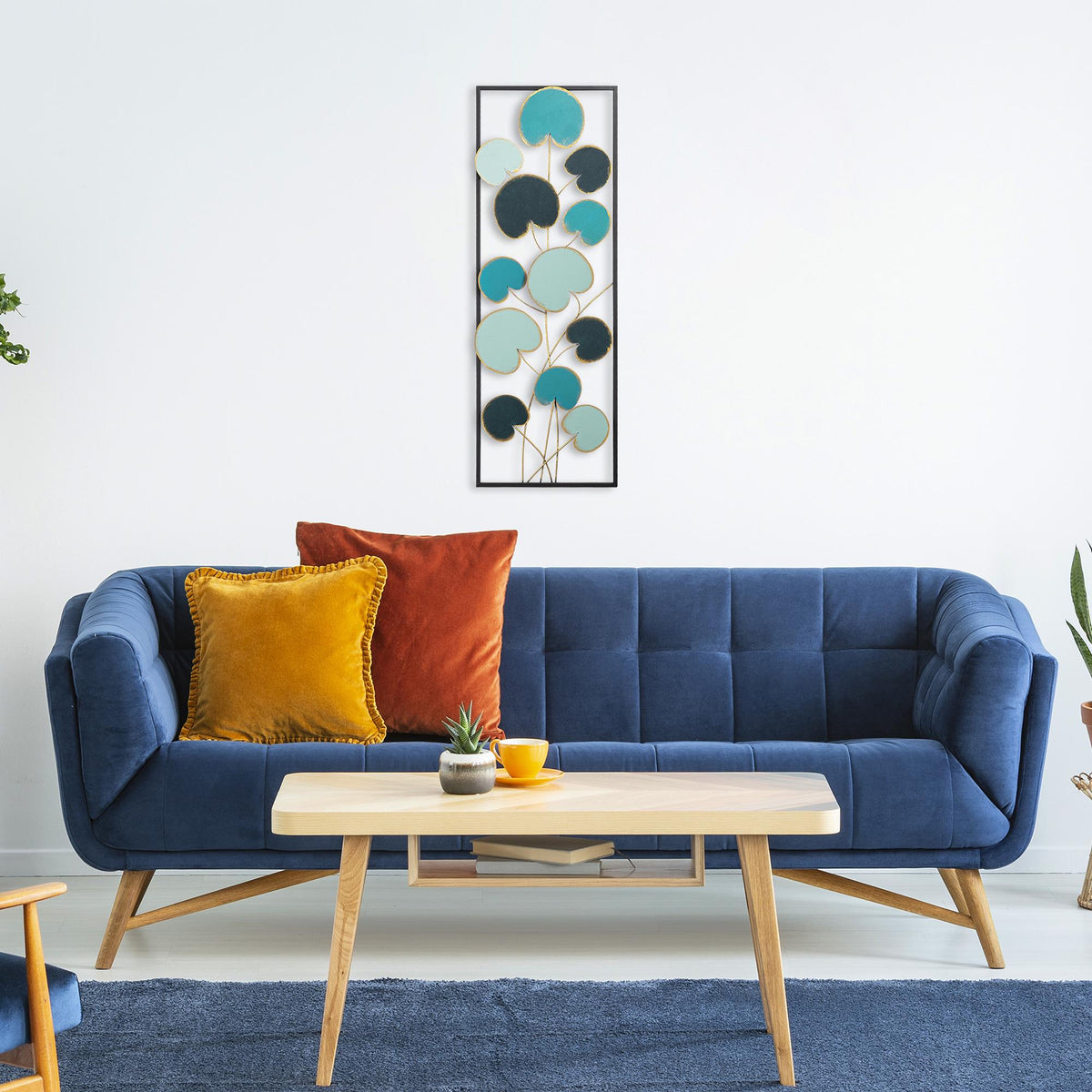 Bys-074 Dekoratif Metal Duvar Tablosu