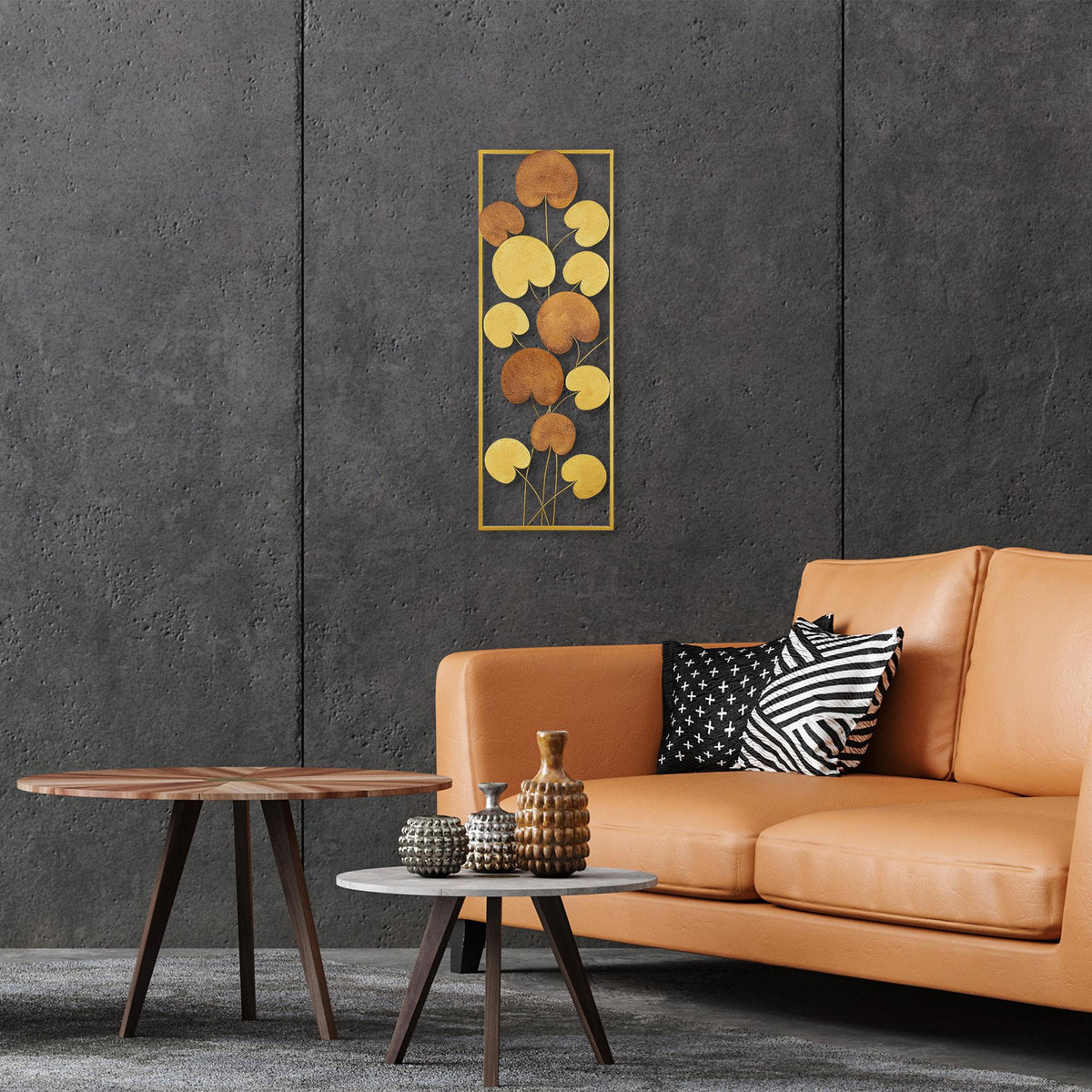 Bys-089 Dekoratif Metal Duvar Tablosu