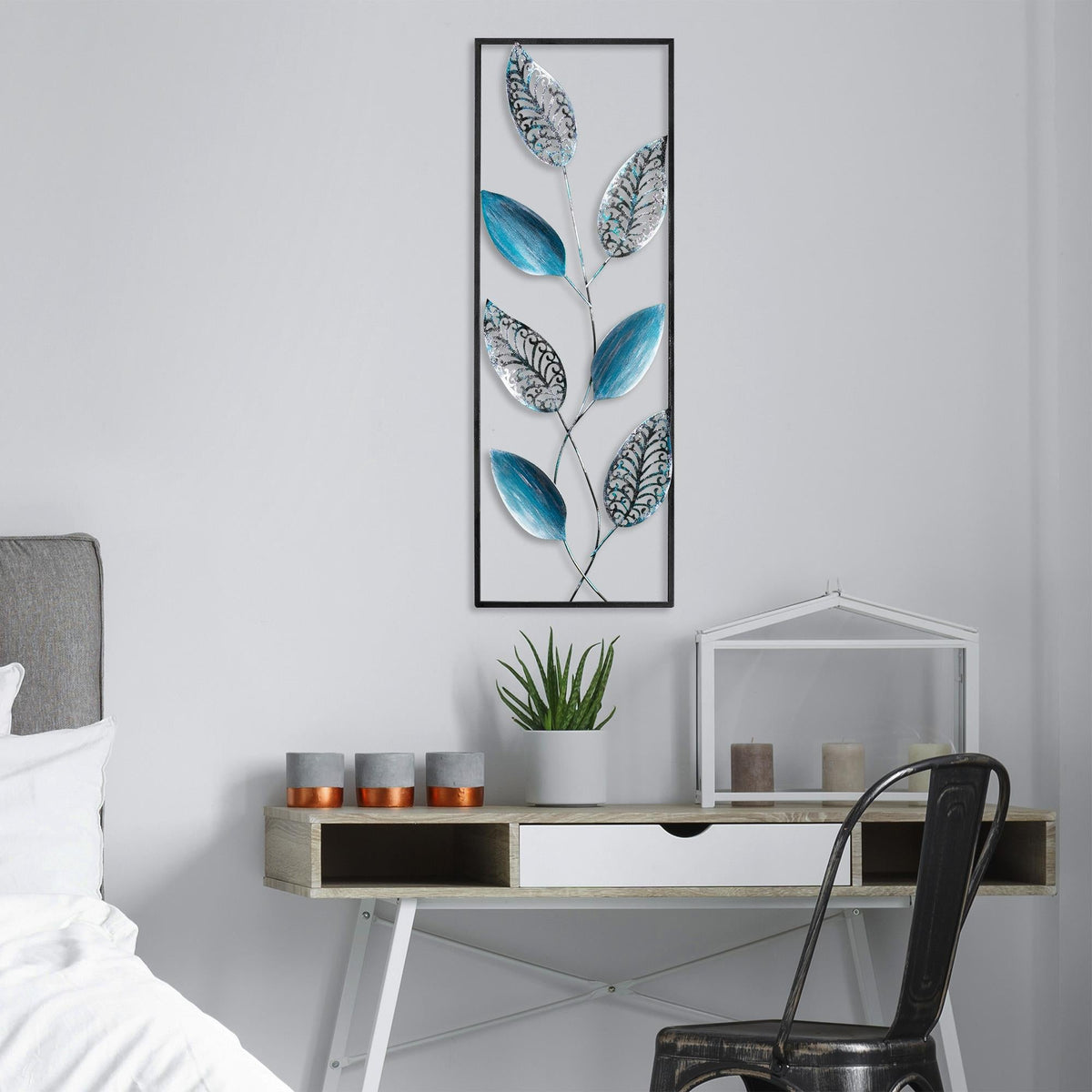 Bys-106-A Dekoratif Metal Duvar Tablosu