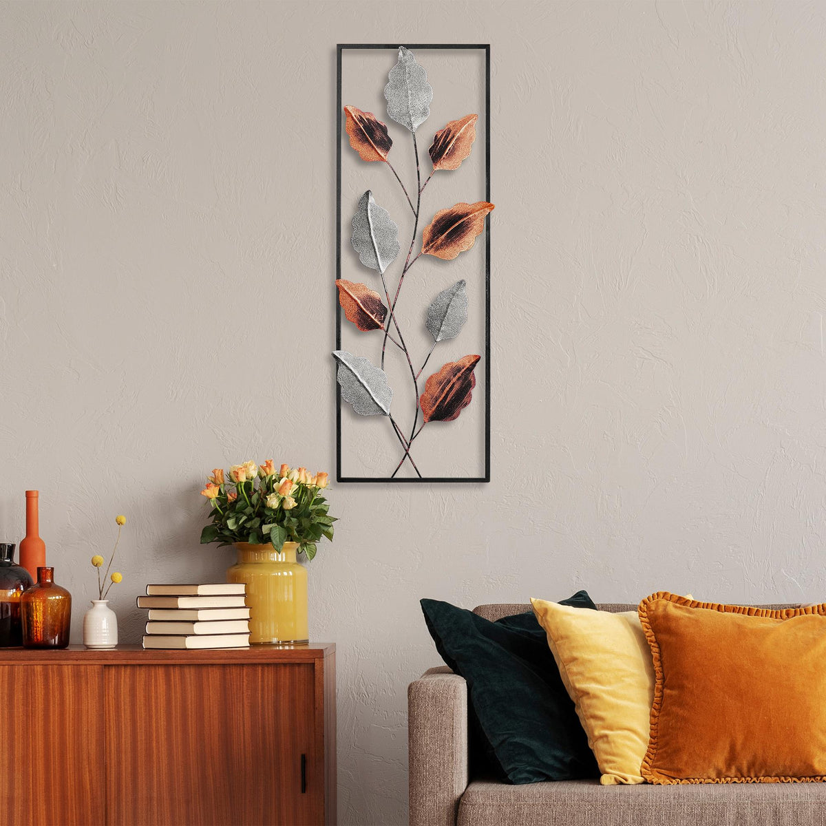 Bys-096 Dekoratif Metal Duvar Tablosu