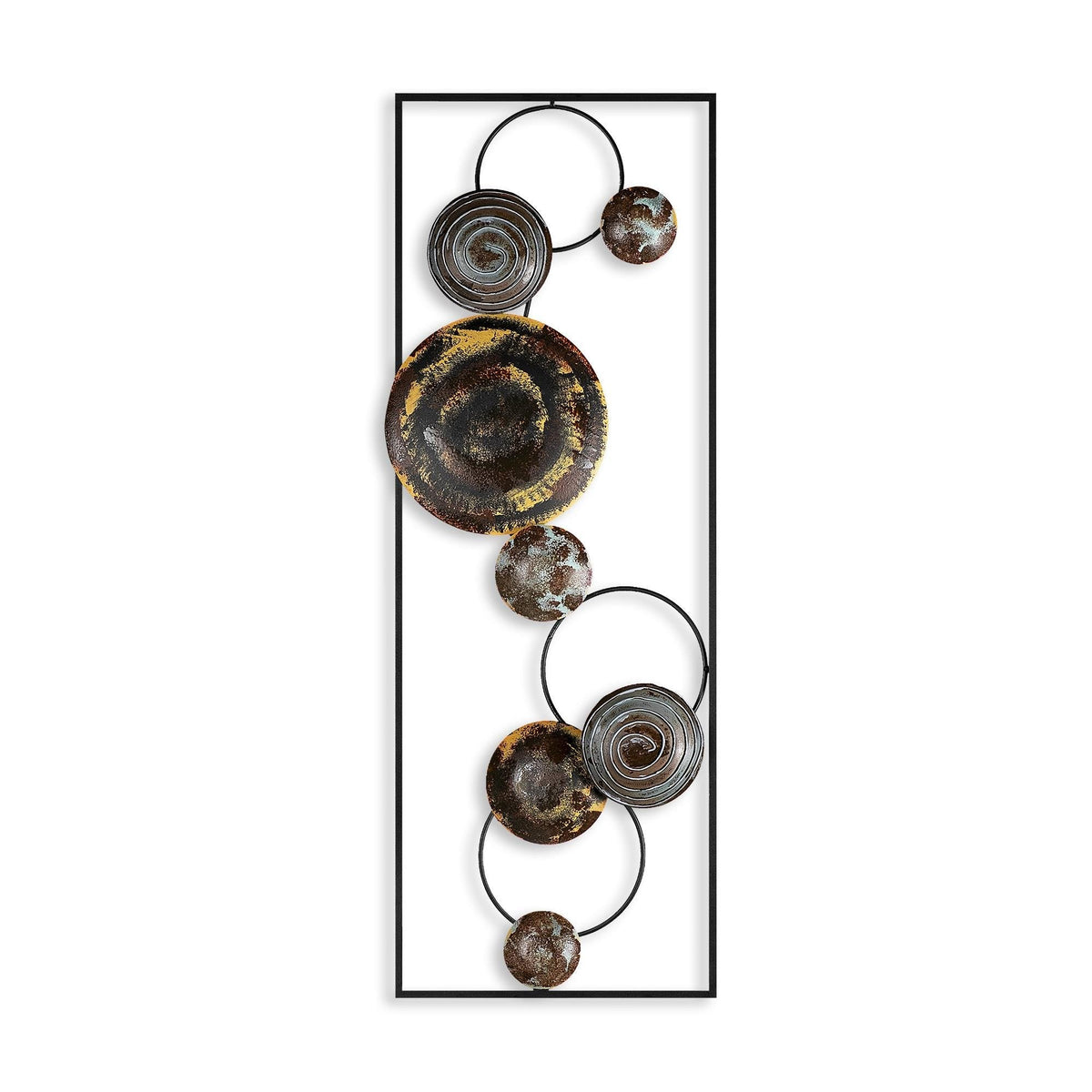 Bys-123-A Dekoratif Metal Duvar Tablosu