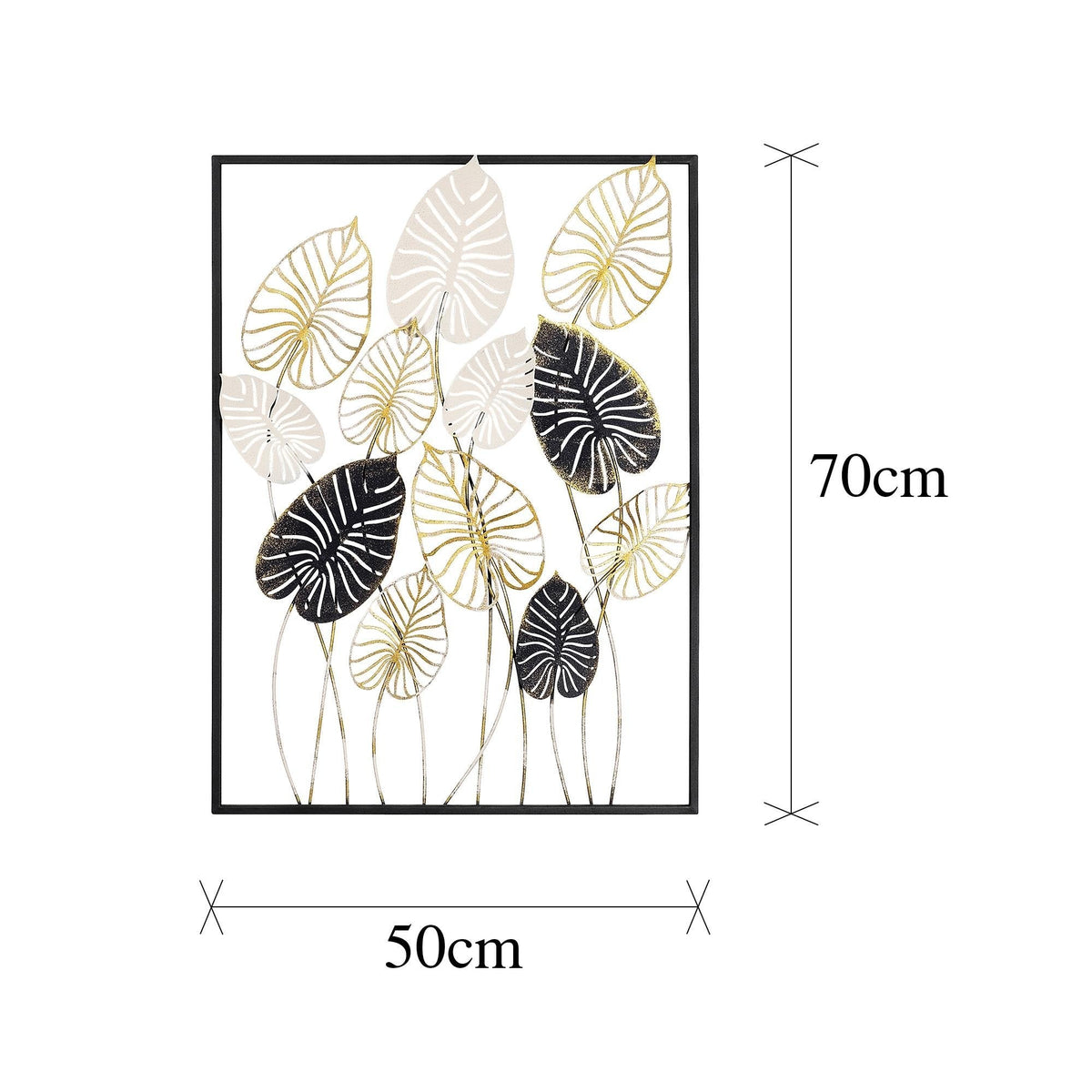 Bys-030 Dekoratif Metal Duvar Tablosu
