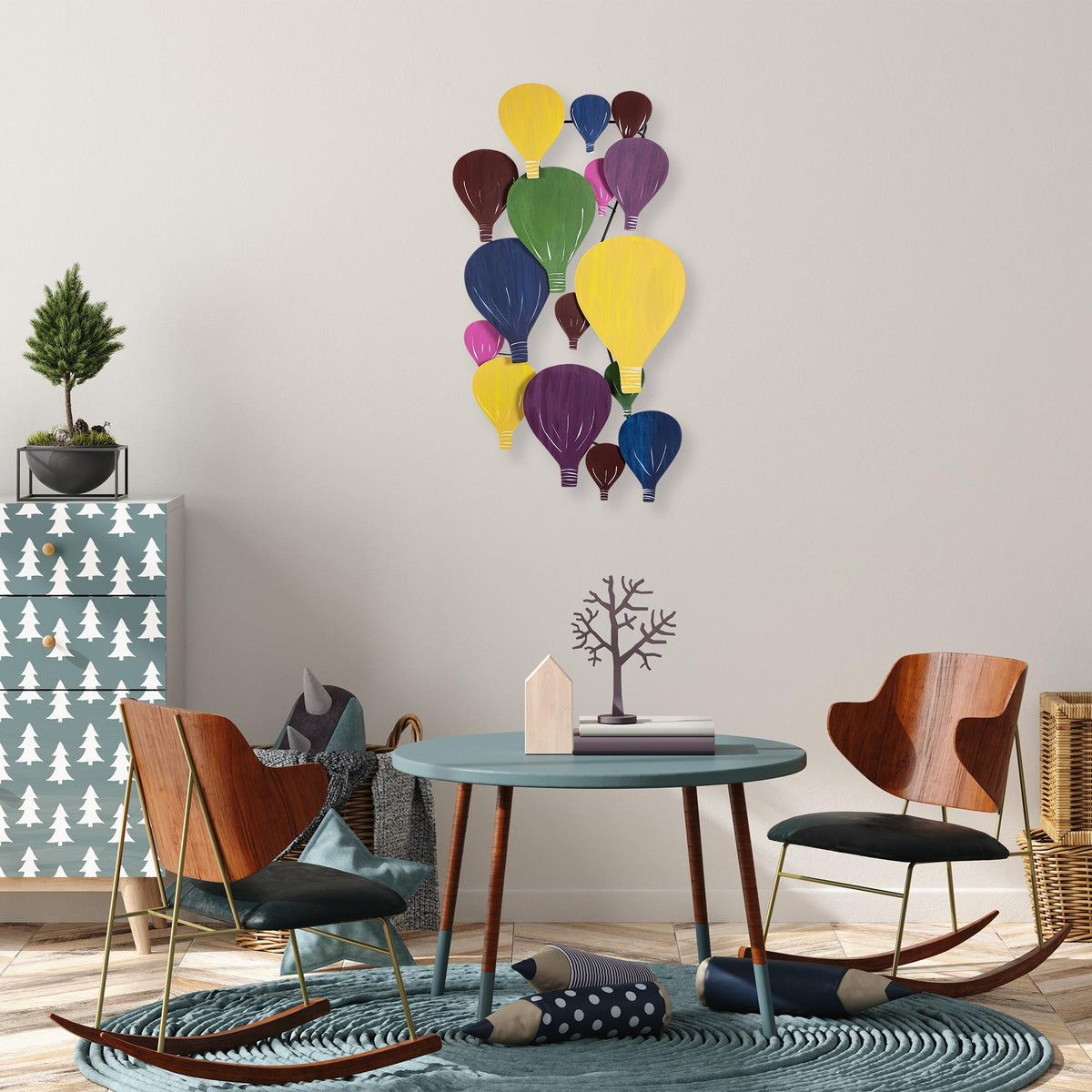 Bys-039 Dekoratif Metal Duvar Tablosu