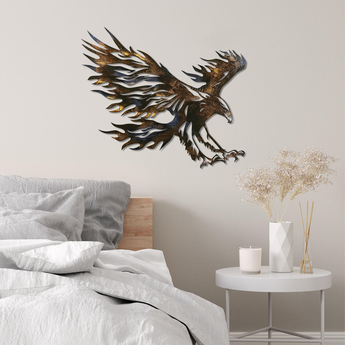 Bys-099-B Dekoratif Metal Duvar Tablosu