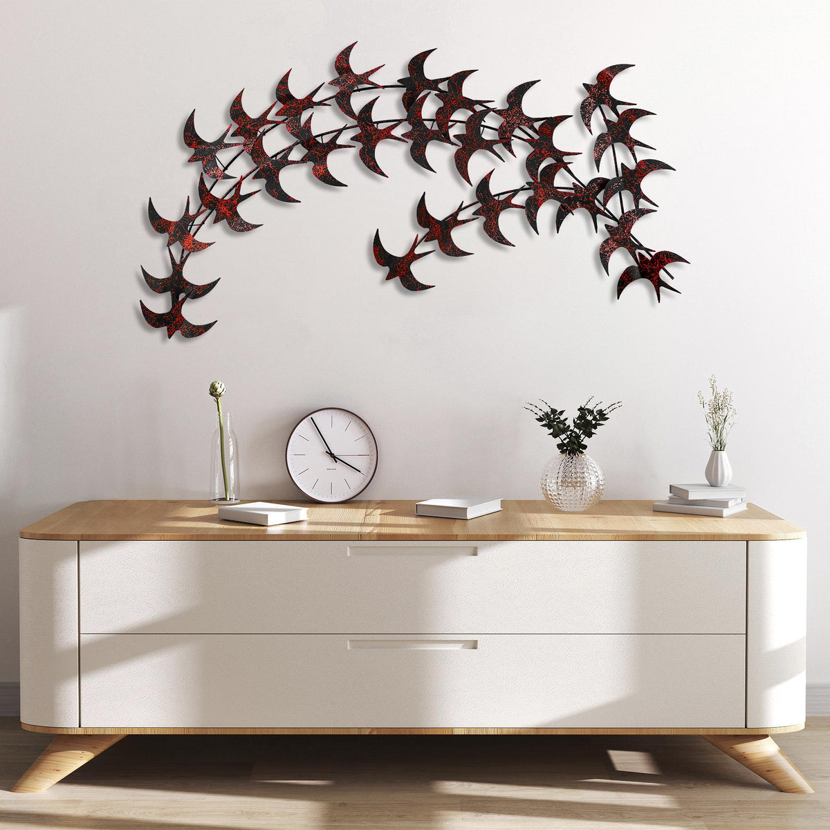 Bys-057-C Dekoratif Metal Duvar Tablosu