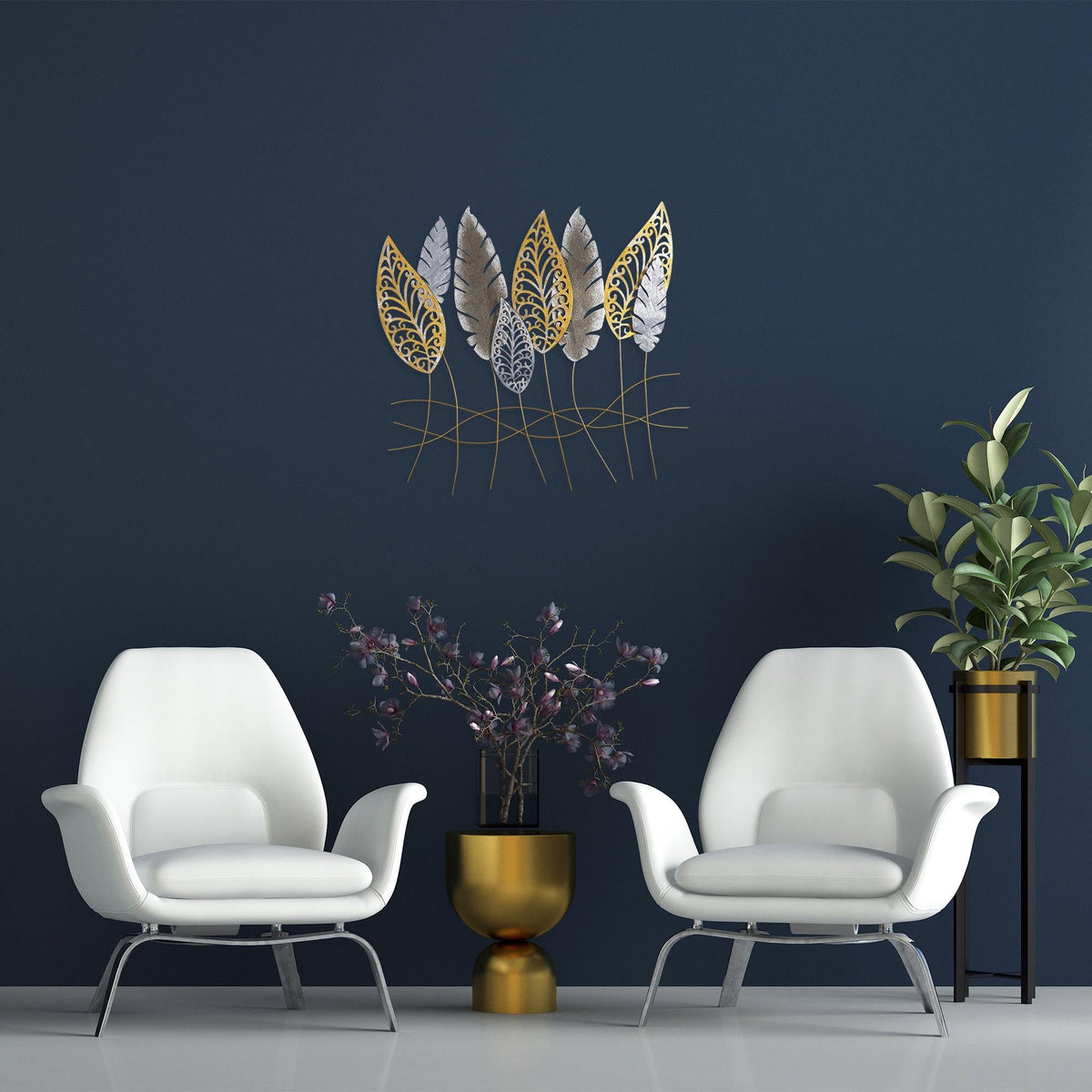 Bys-038 Dekoratif Metal Duvar Tablosu