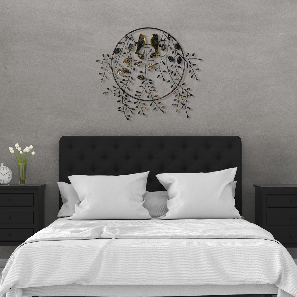 Bys-105-A Dekoratif Metal Duvar Tablosu