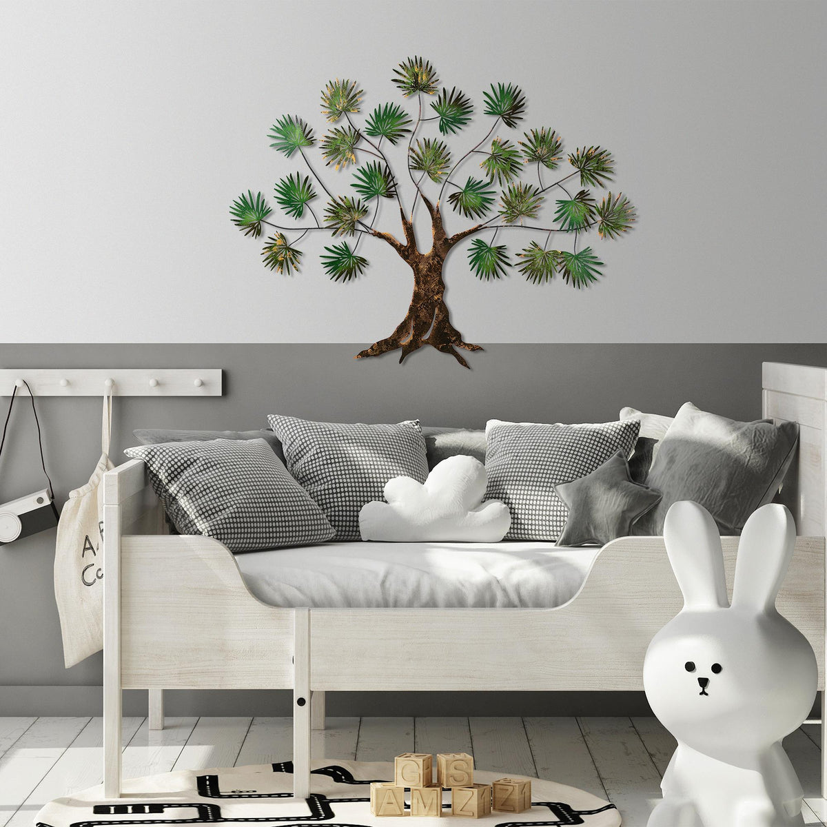 Bys-058-A Dekoratif Metal Duvar Tablosu