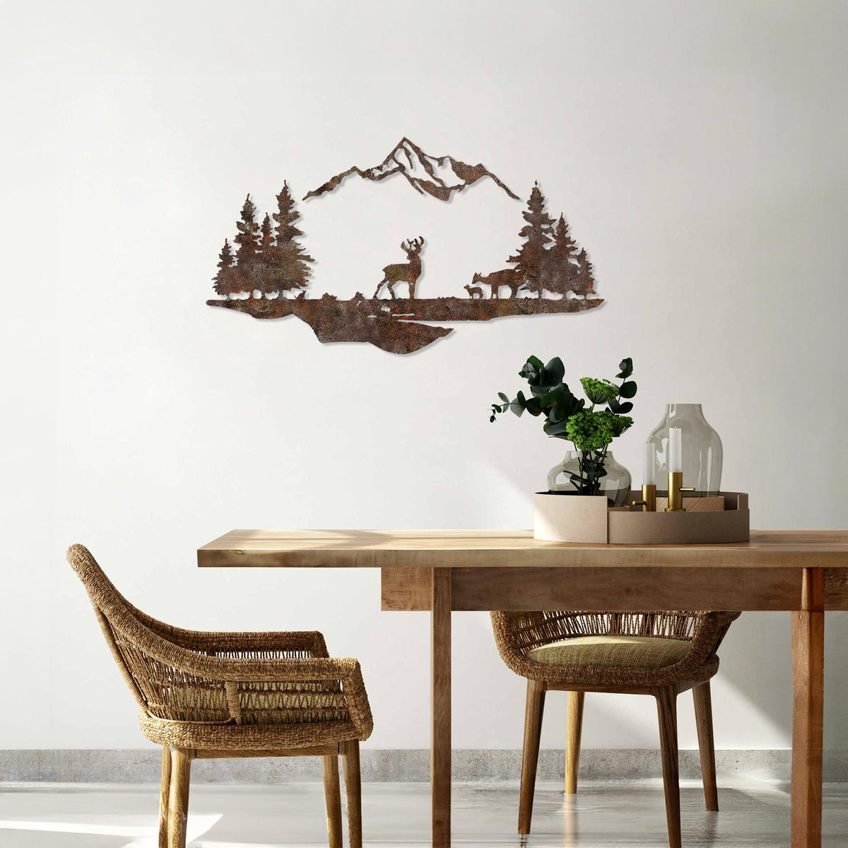 Bys-181 Dekoratif Metal Duvar Tablosu