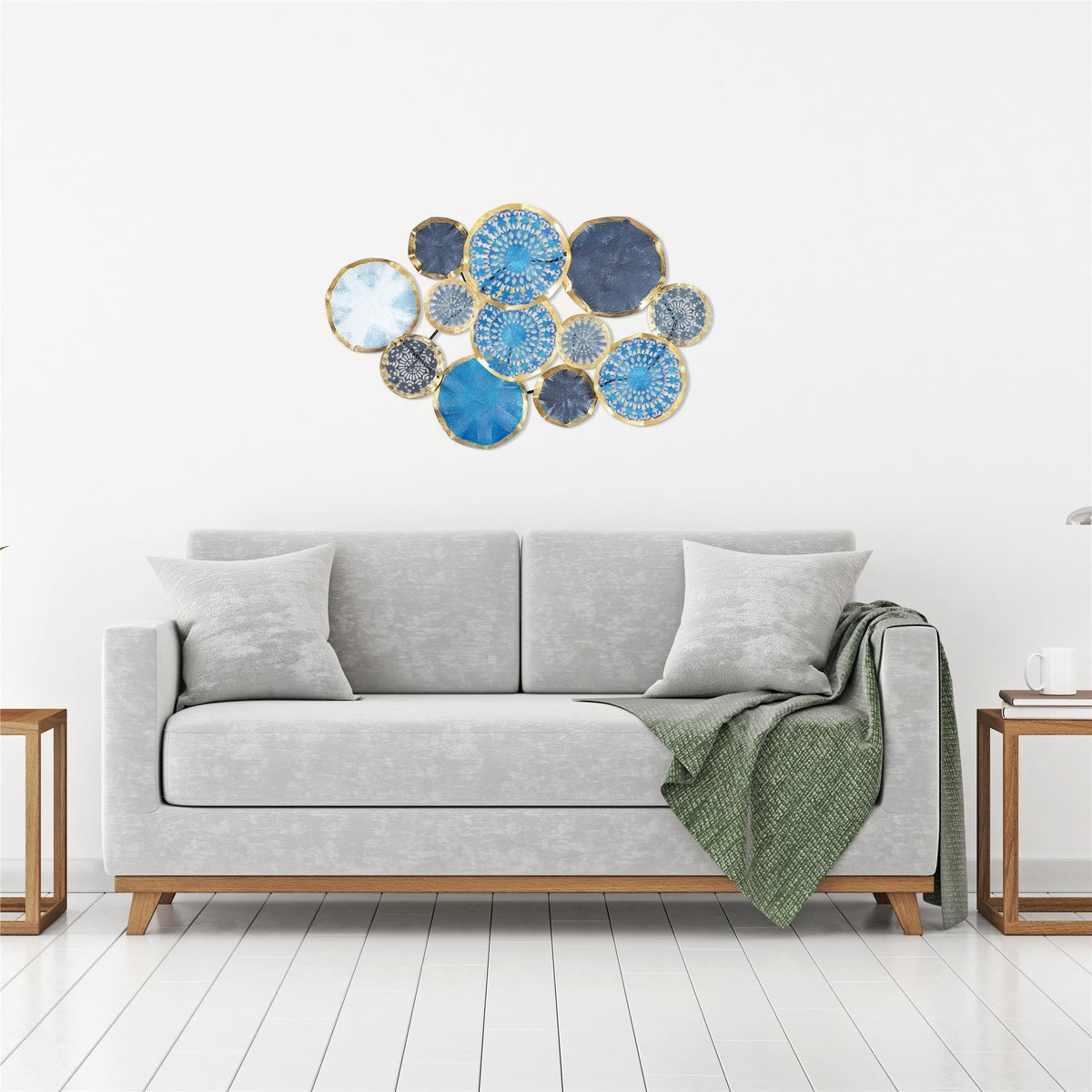 Bys-4072 Dekoratif Metal Duvar Tablosu