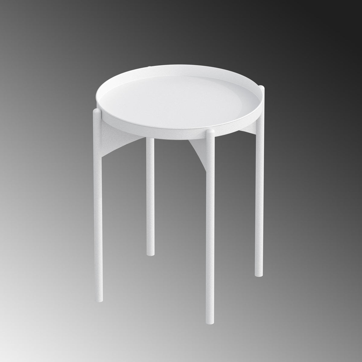 Shb-002-C Dekoratif Metal Sehpa