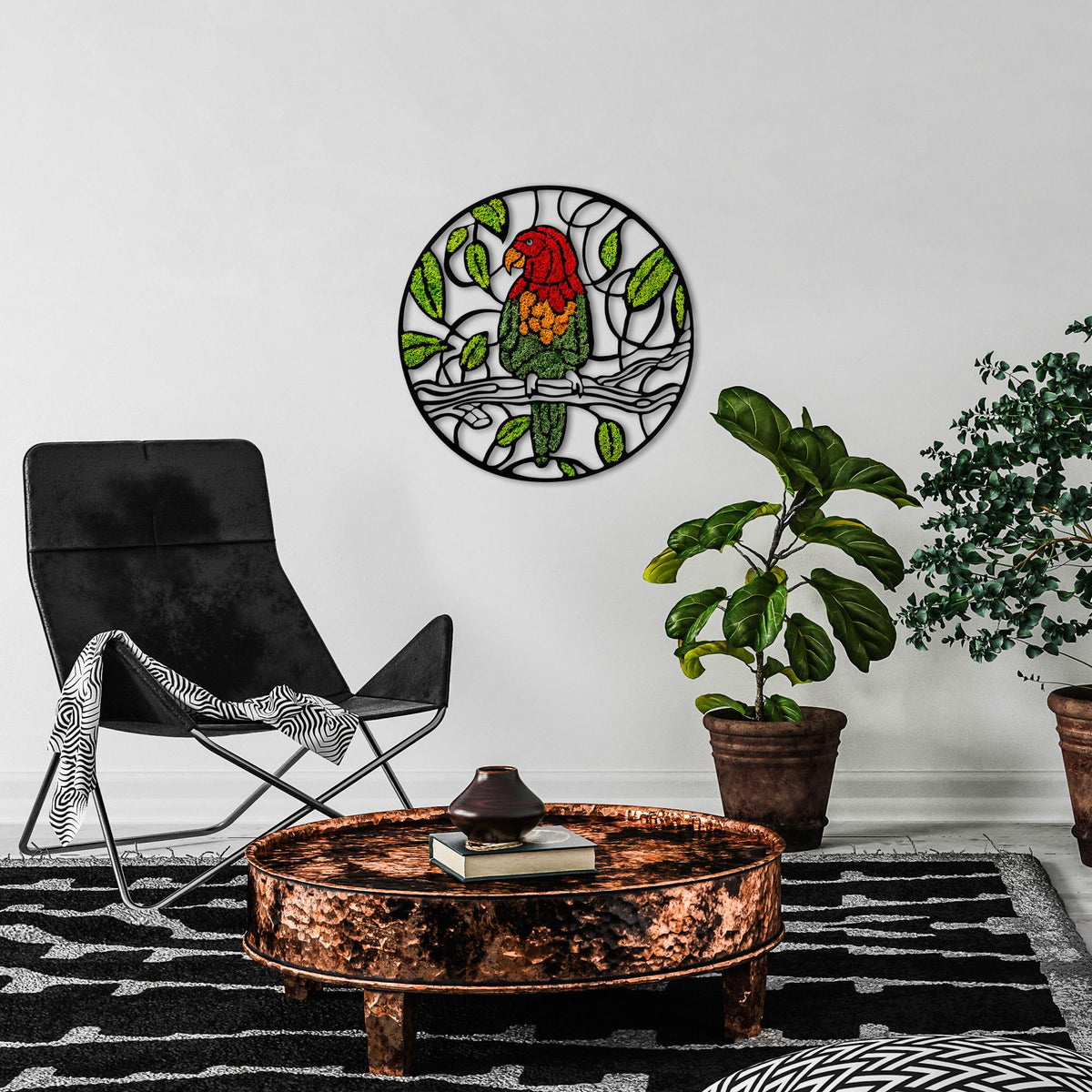 Yns-027 Dekoratif Yosun Duvar Tablosu
