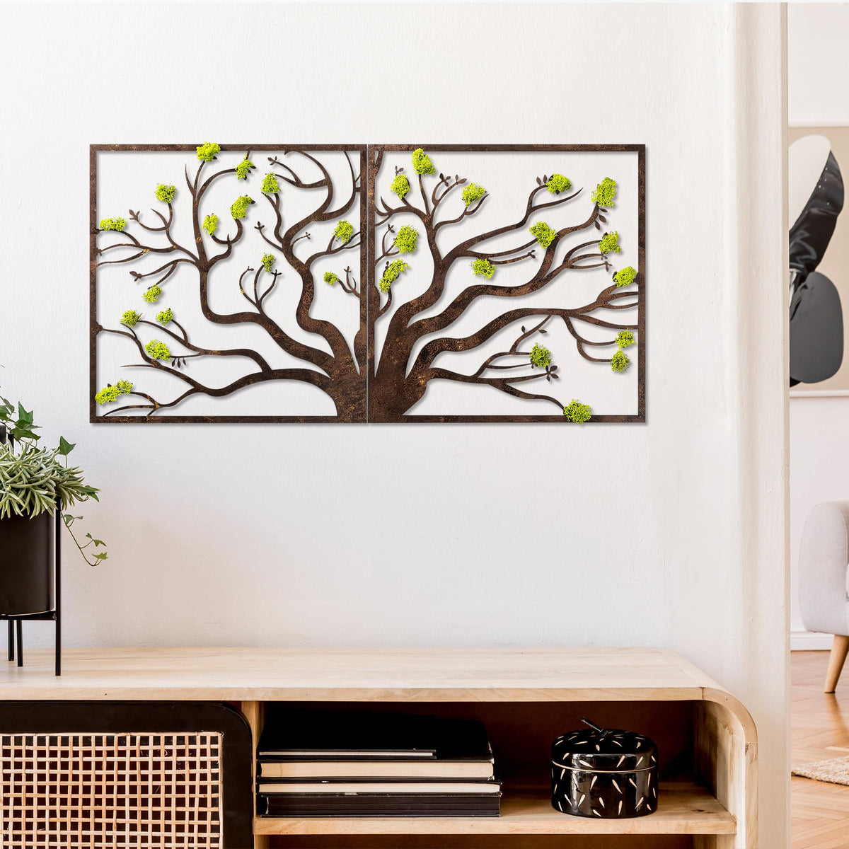 Yns-008 Dekoratif Yosun Duvar Tablosu