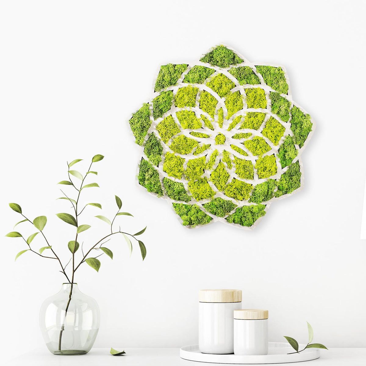 Yns-005 Dekoratif Yosun Duvar Tablosu