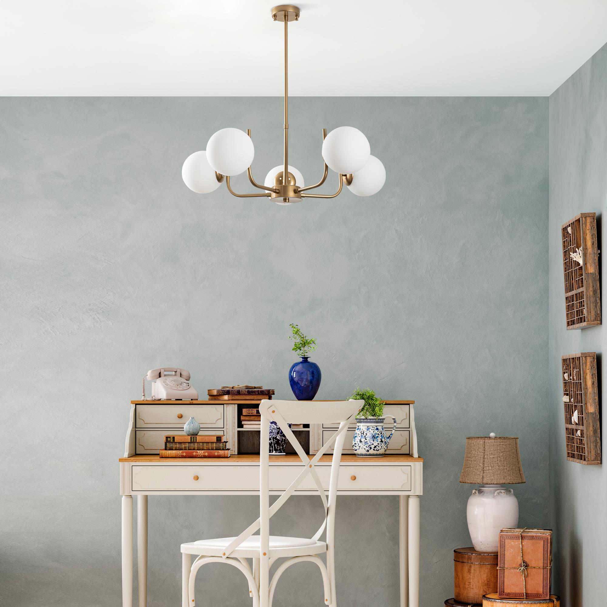 Deltara 13773 Cam Avize Aydınlatma
