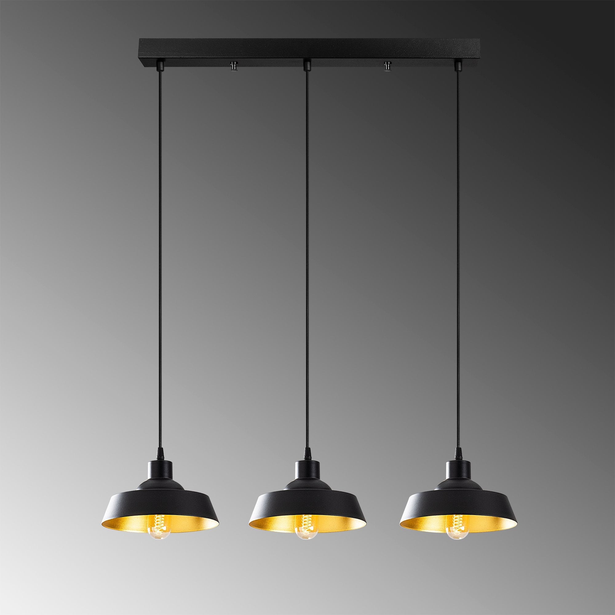 Eclipse 189 Black 2 Sıvama Sarkıt Aydınlatma