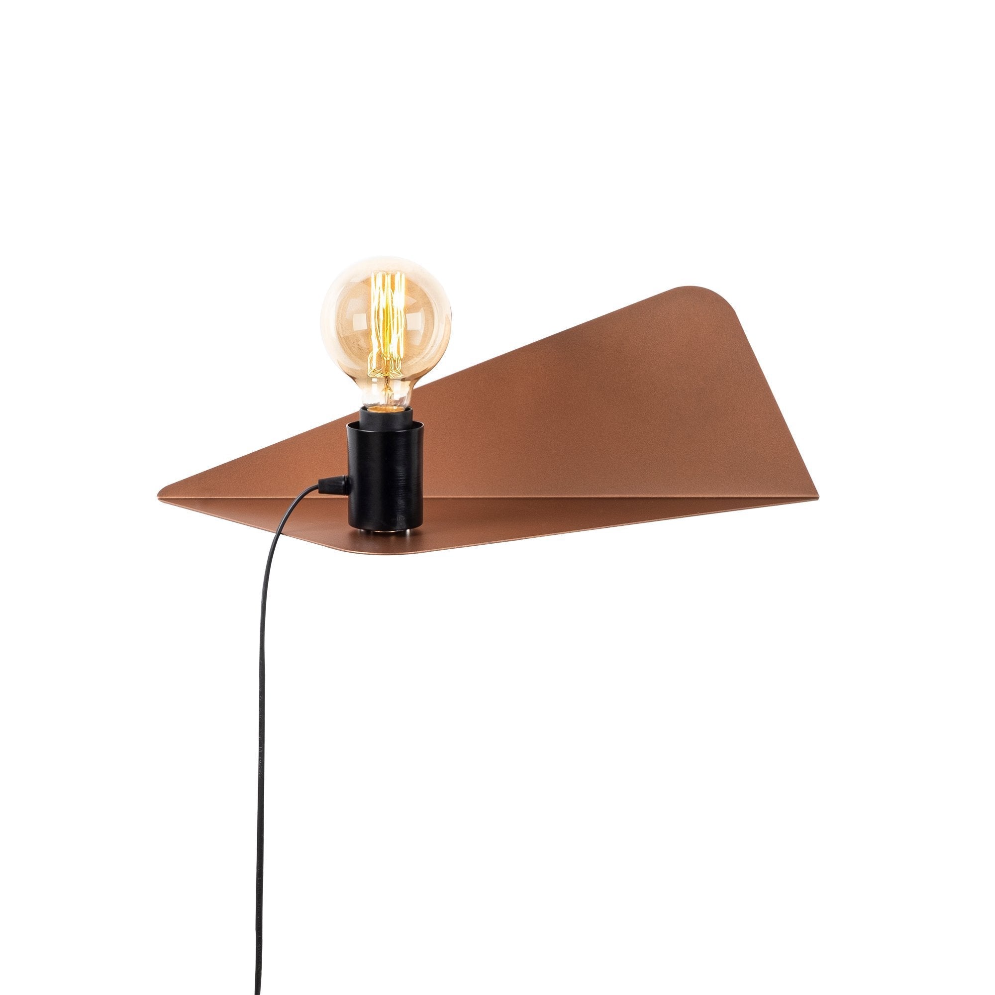 Geranara 502 Copper Black Rustik Aplik Duvar Aydınlatma