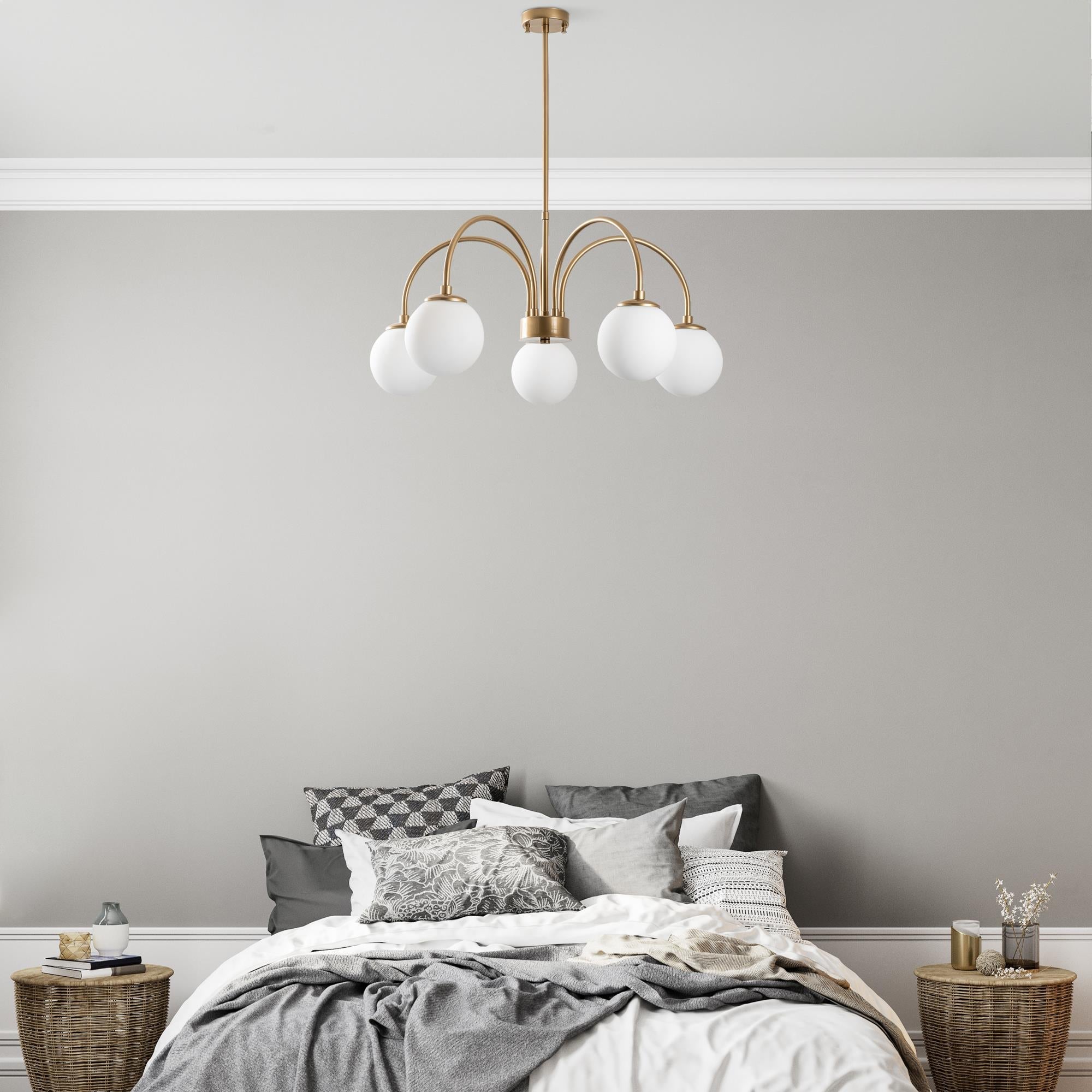 Geranium 13936 Cam Avize Aydınlatma