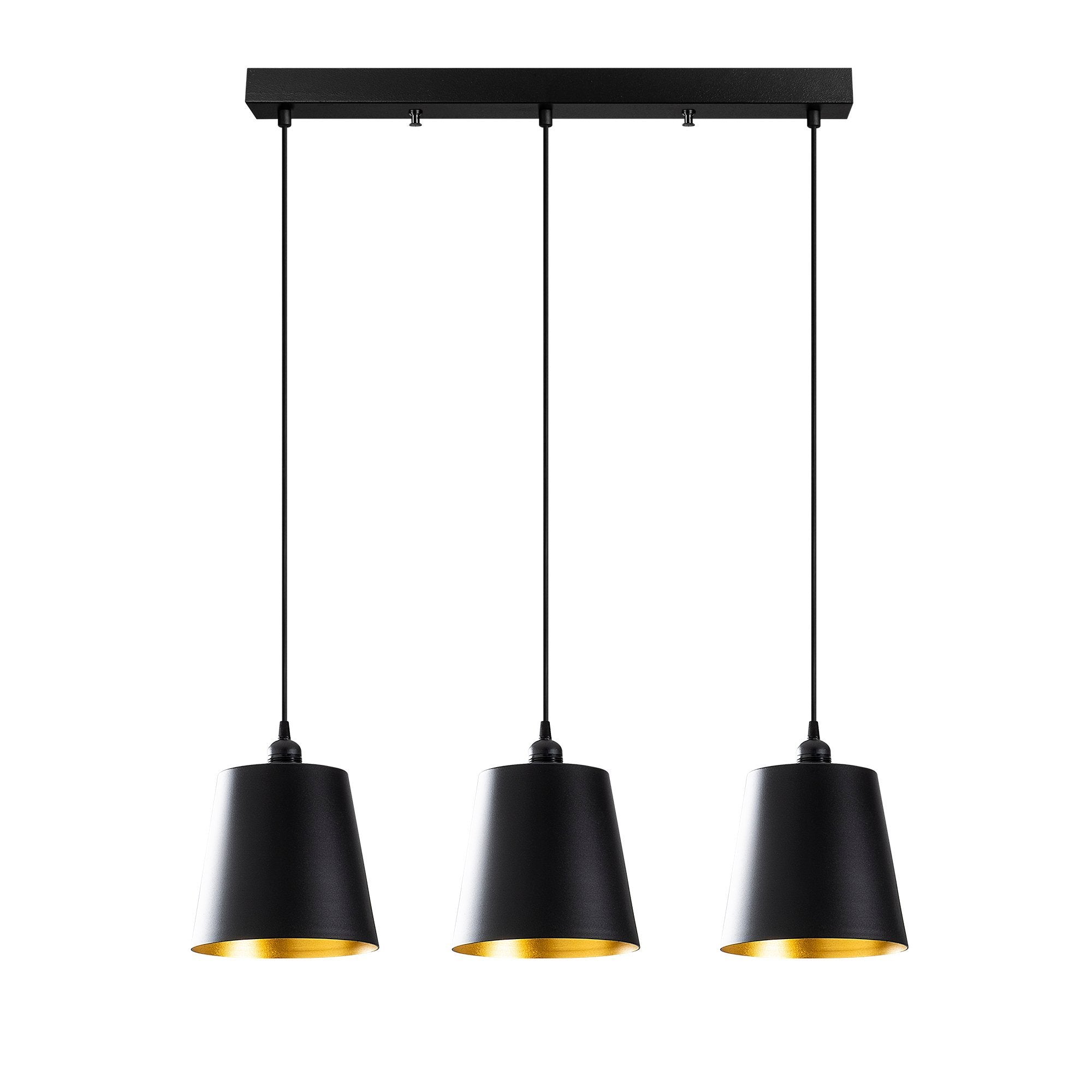 Grosbeak 196 Black 2 Sıvama Sarkıt Aydınlatma