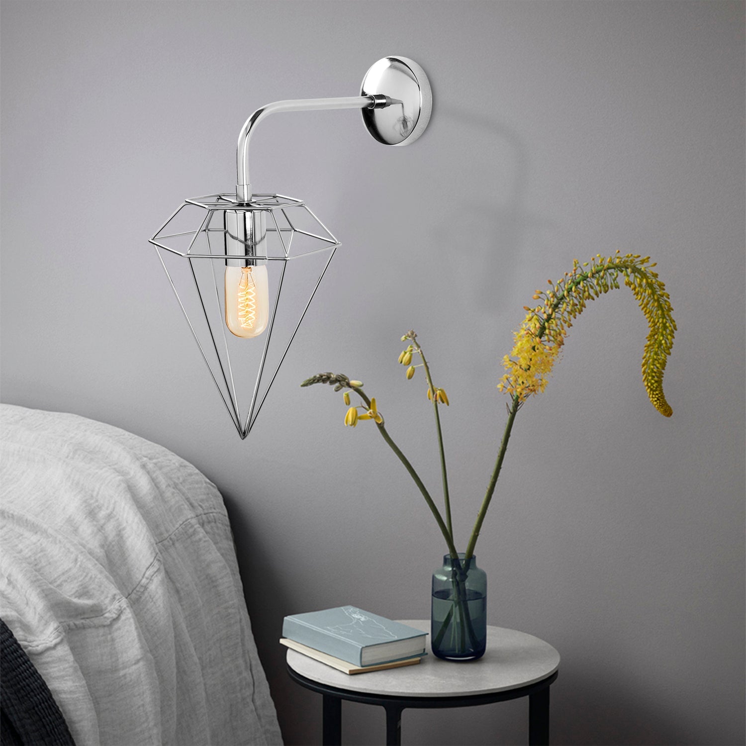Iris 6302 Tel Aplik Duvar Aydınlatma