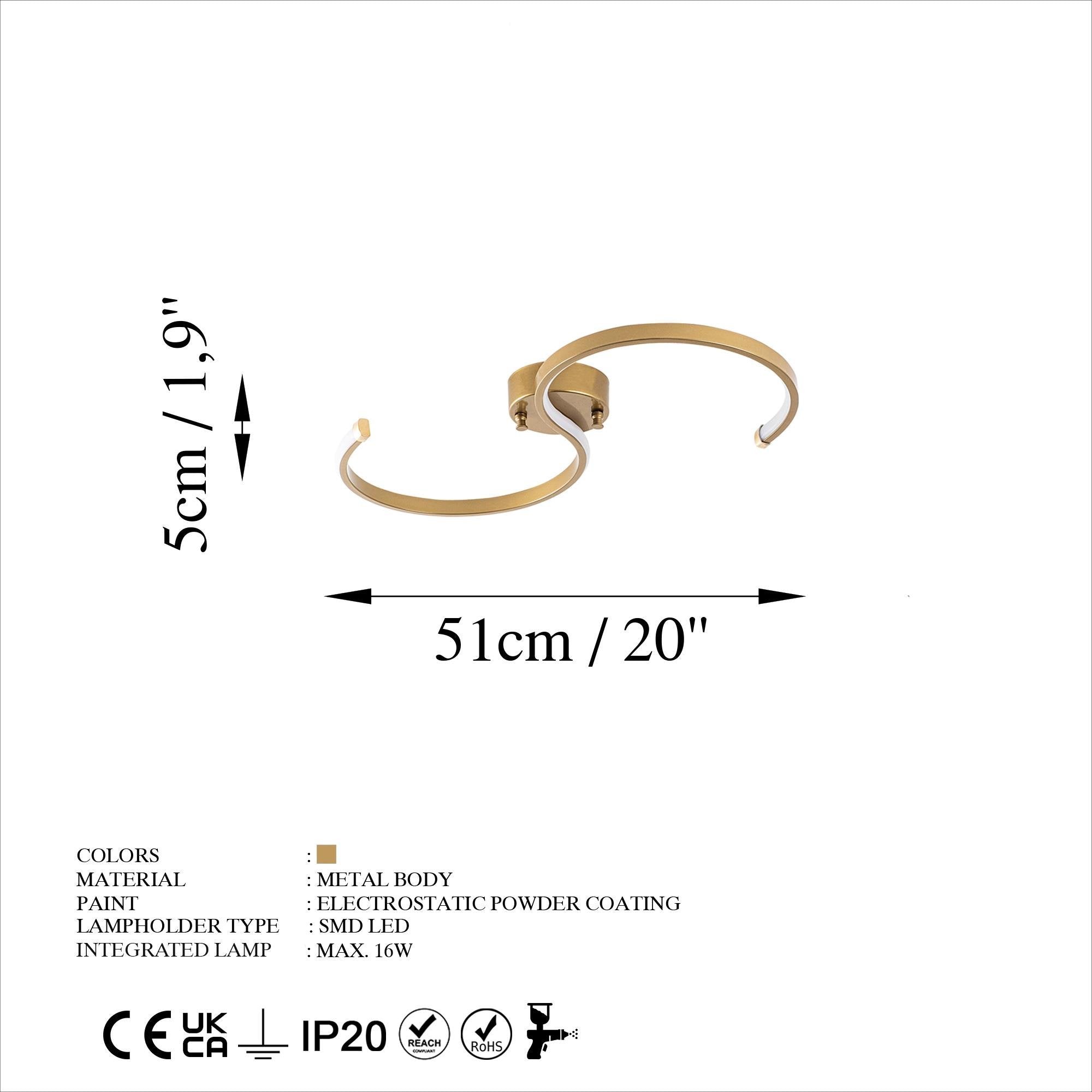 Jadeira 13584 Led Plafonyer Aydınlatma