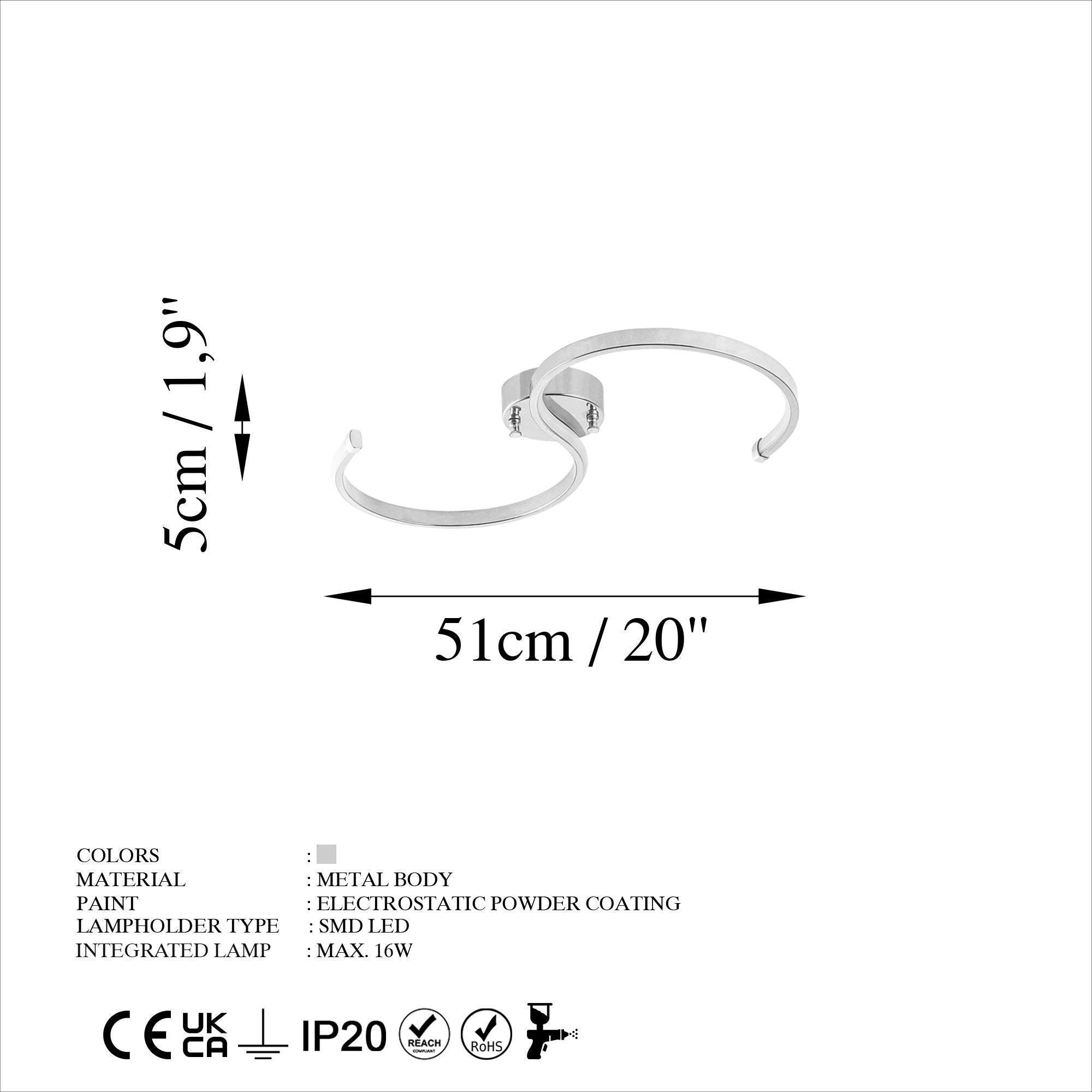 Jadeira 13586 Led Plafonyer Aydınlatma