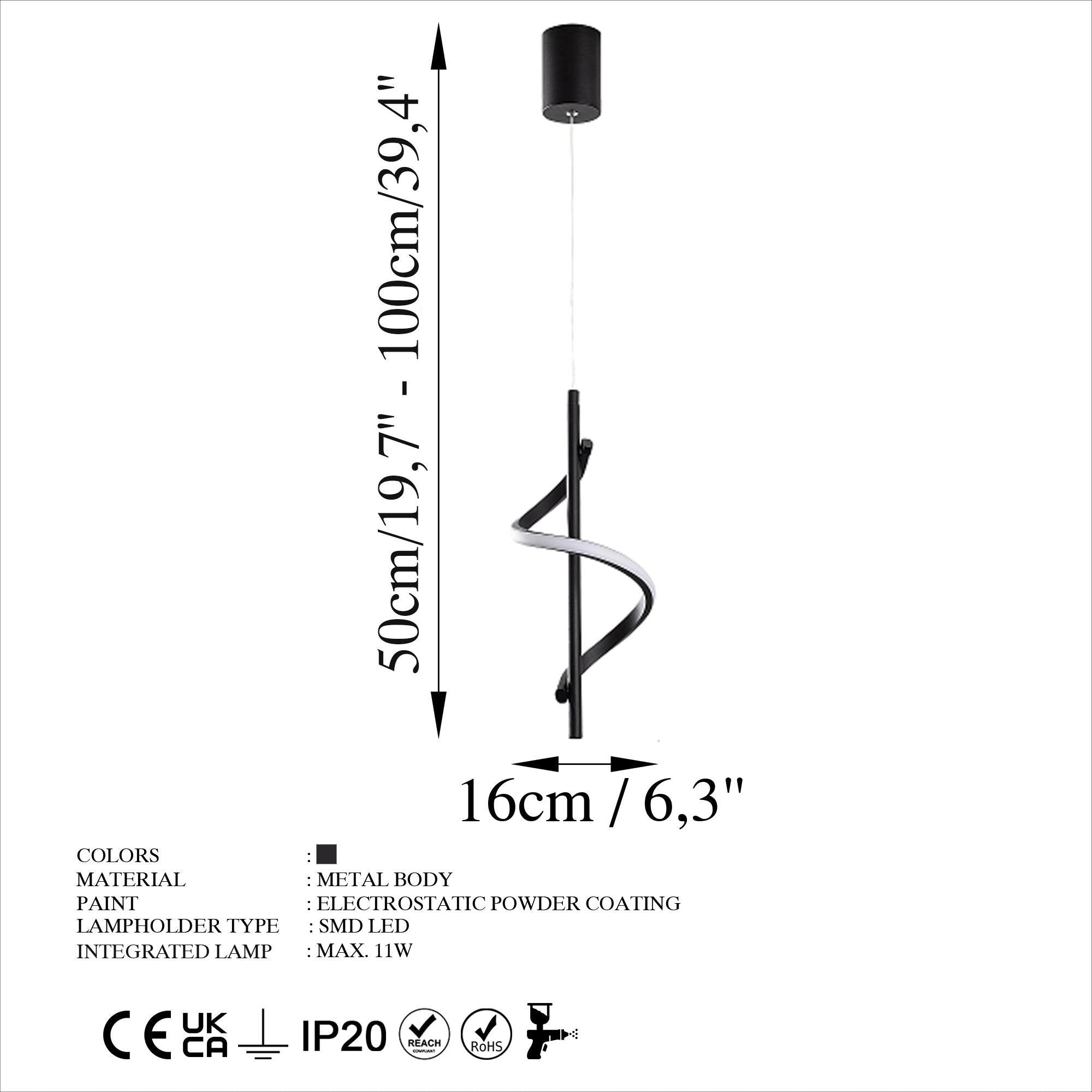 Jasminara 13518 Led Sarkıt Aydınlatma