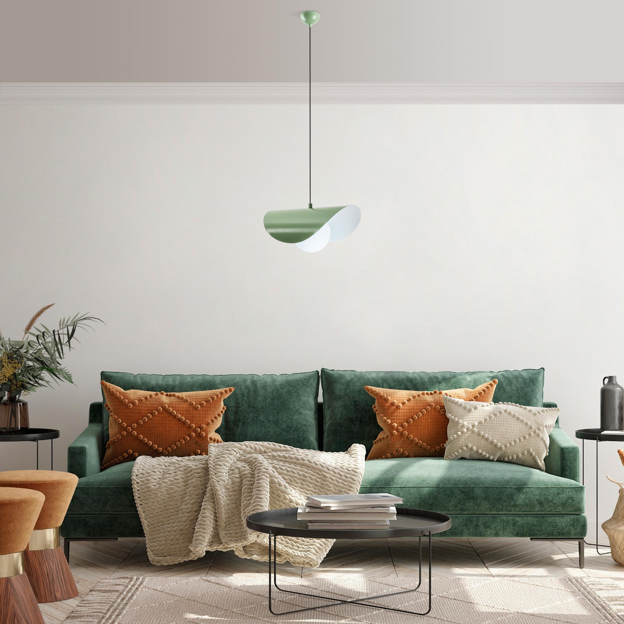 Marble 2866 Mint Yeşili Cam Sarkıt Aydınlatma