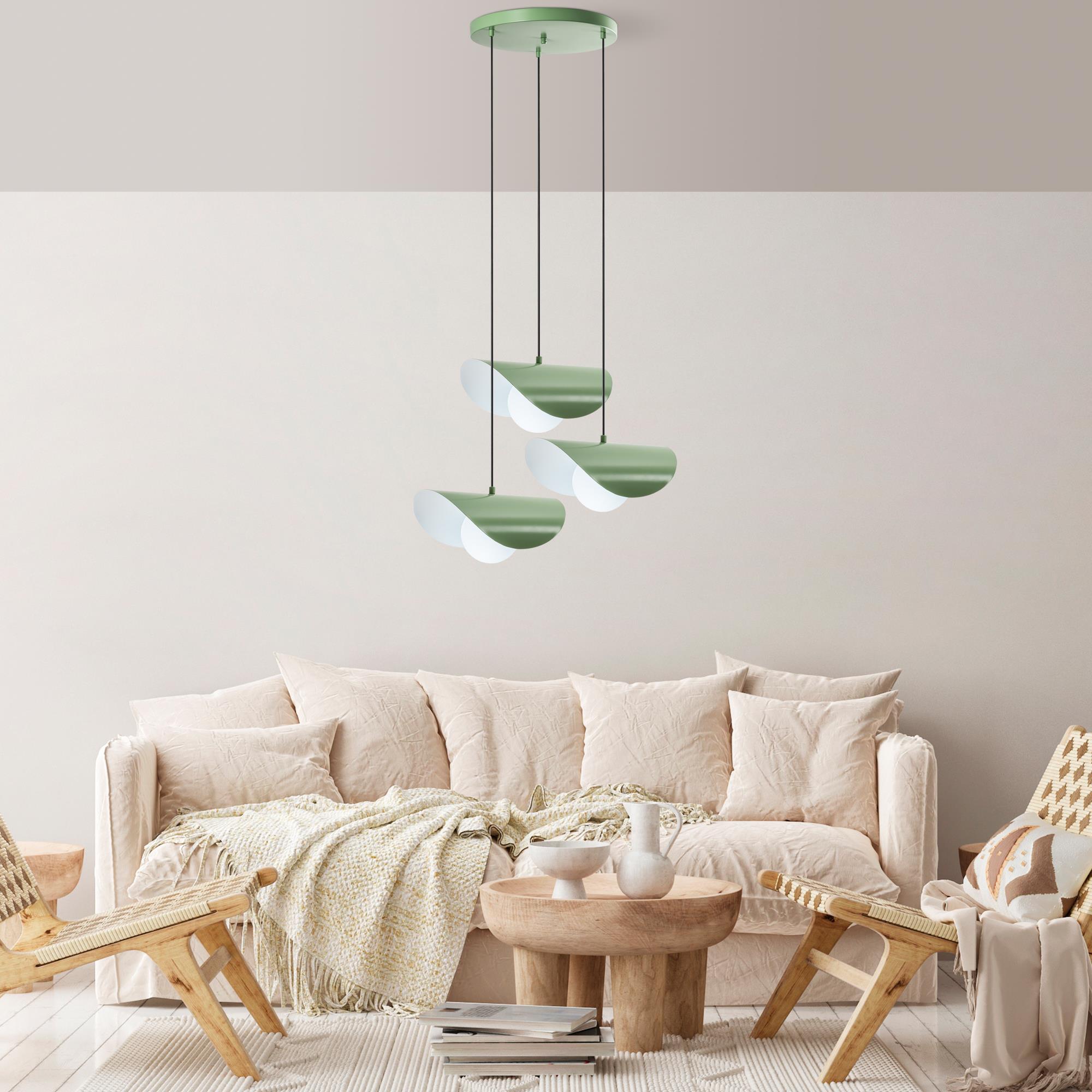Marble 6141 Mint Yeşili Cam Sarkıt Aydınlatma