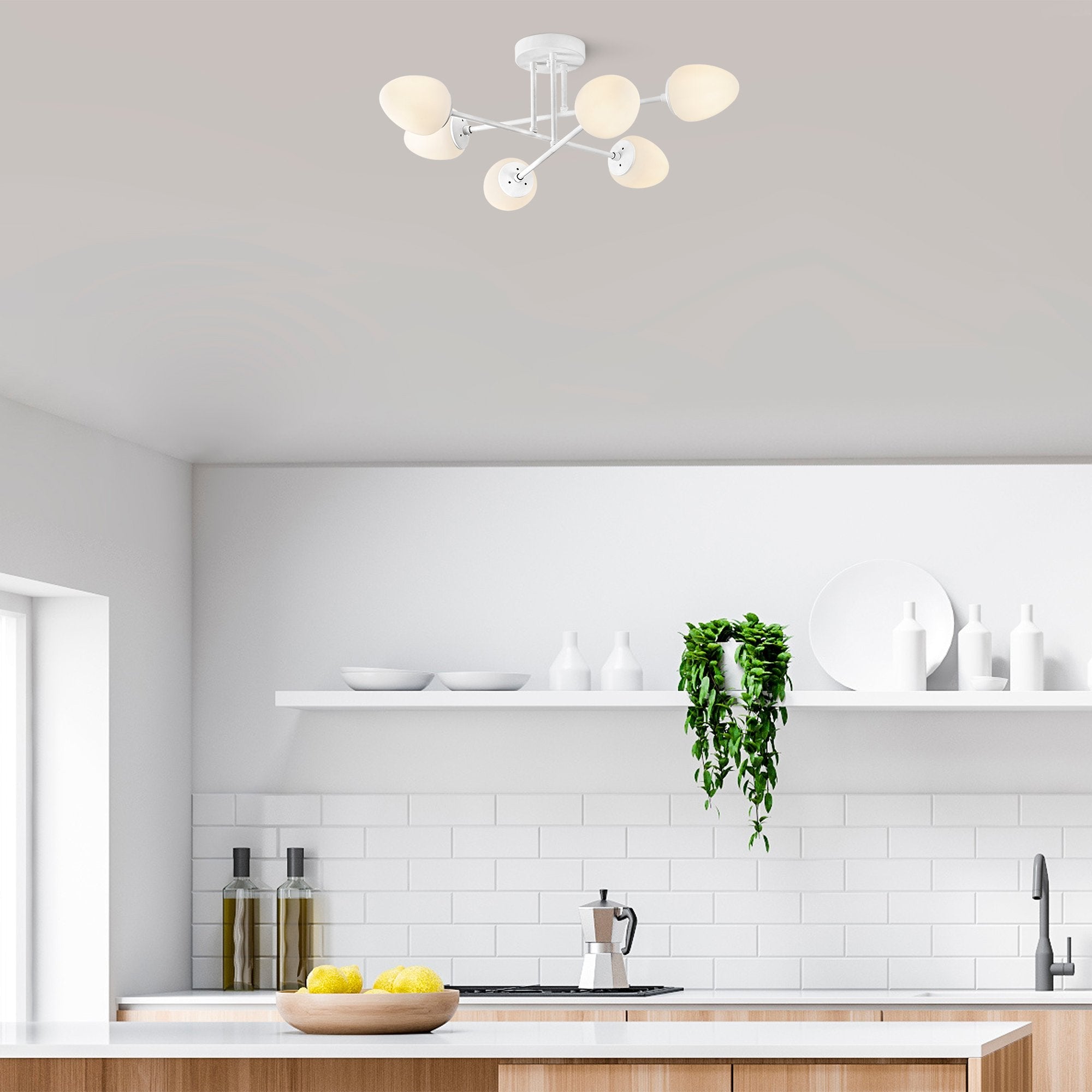 Onyxara 10400 Cam Plafonyer Aydınlatma