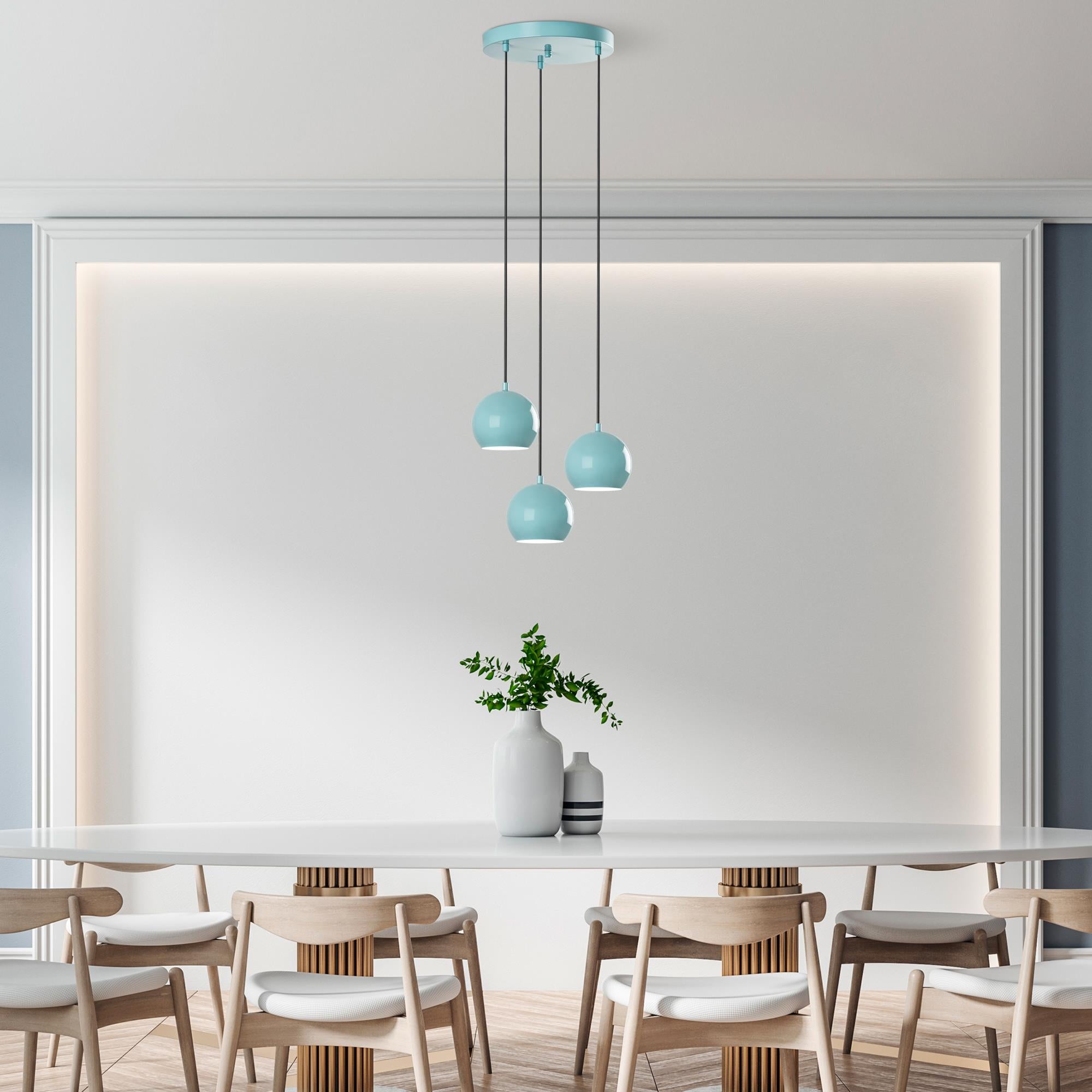 Penguara 241 1 Turkuaz Sıvama Sarkıt Aydınlatma