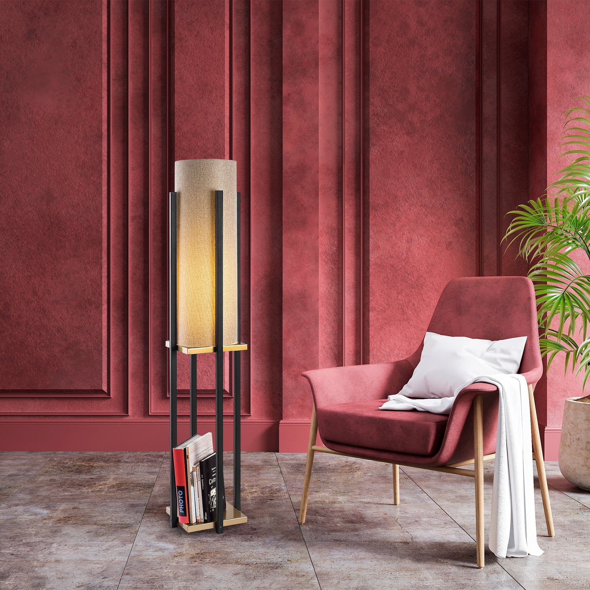 Shelflamp-7130 Abajur Lambader Aydınlatma