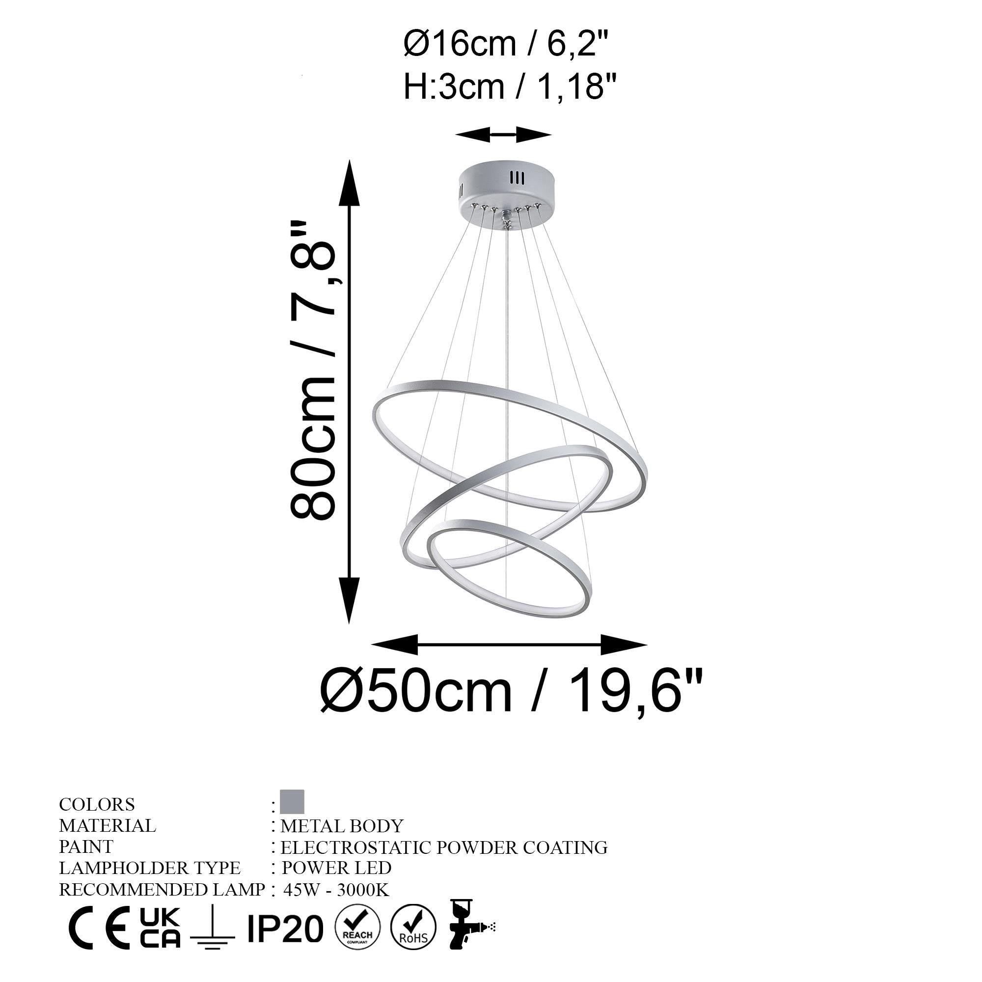 Solaris 13699 Led Avize Aydınlatma