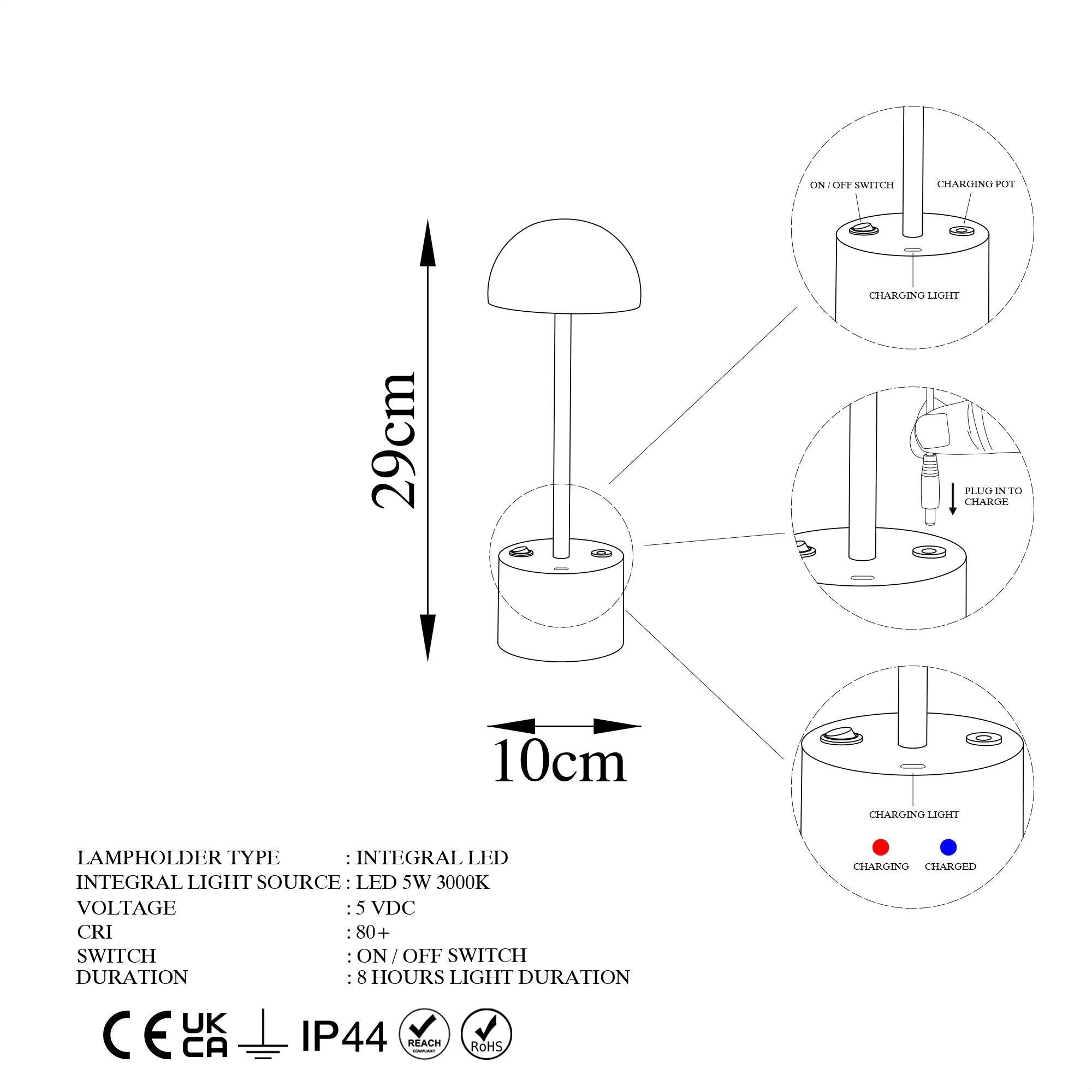 Titan 13371 Led Masa Lambası Aydınlatma